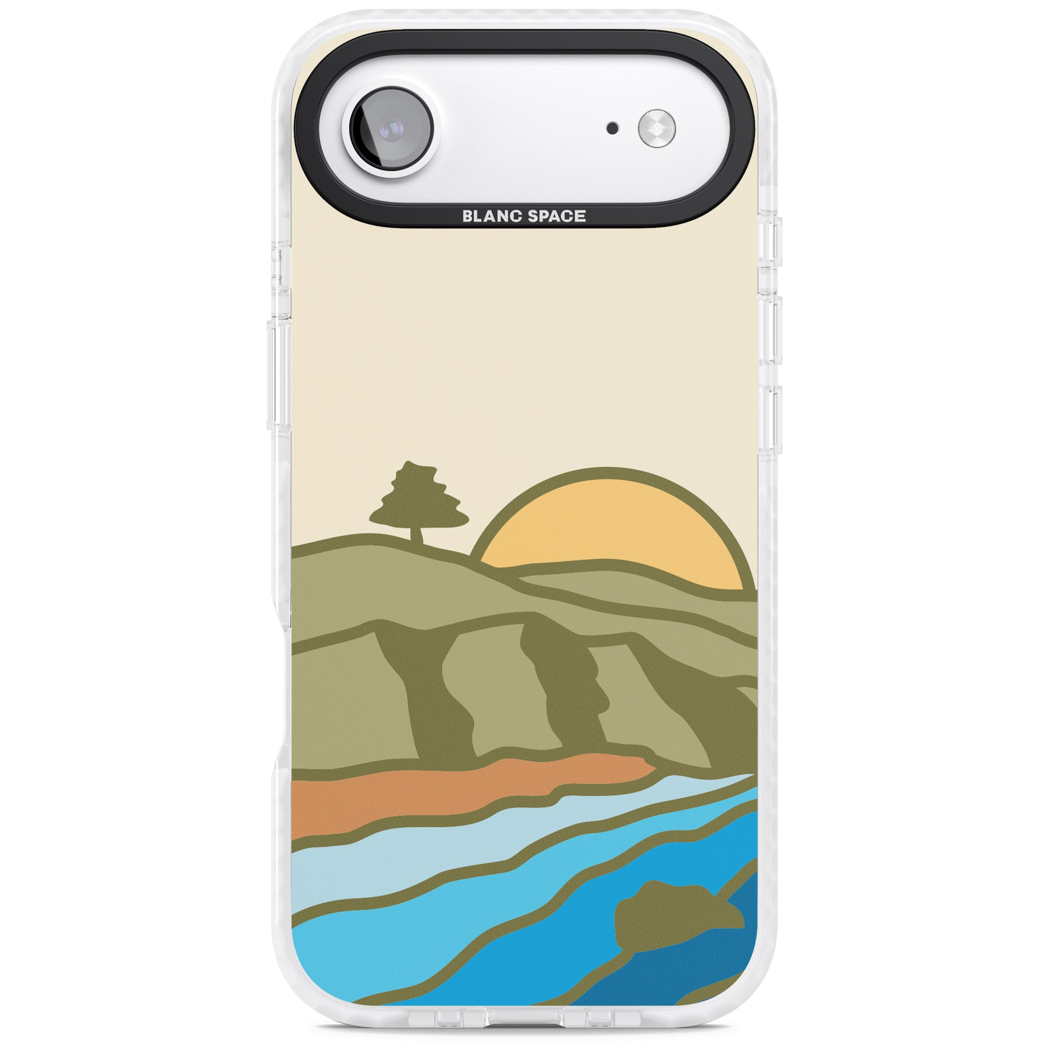North Sunset iPhone 17 Air Impact Pro Clear Phone Case