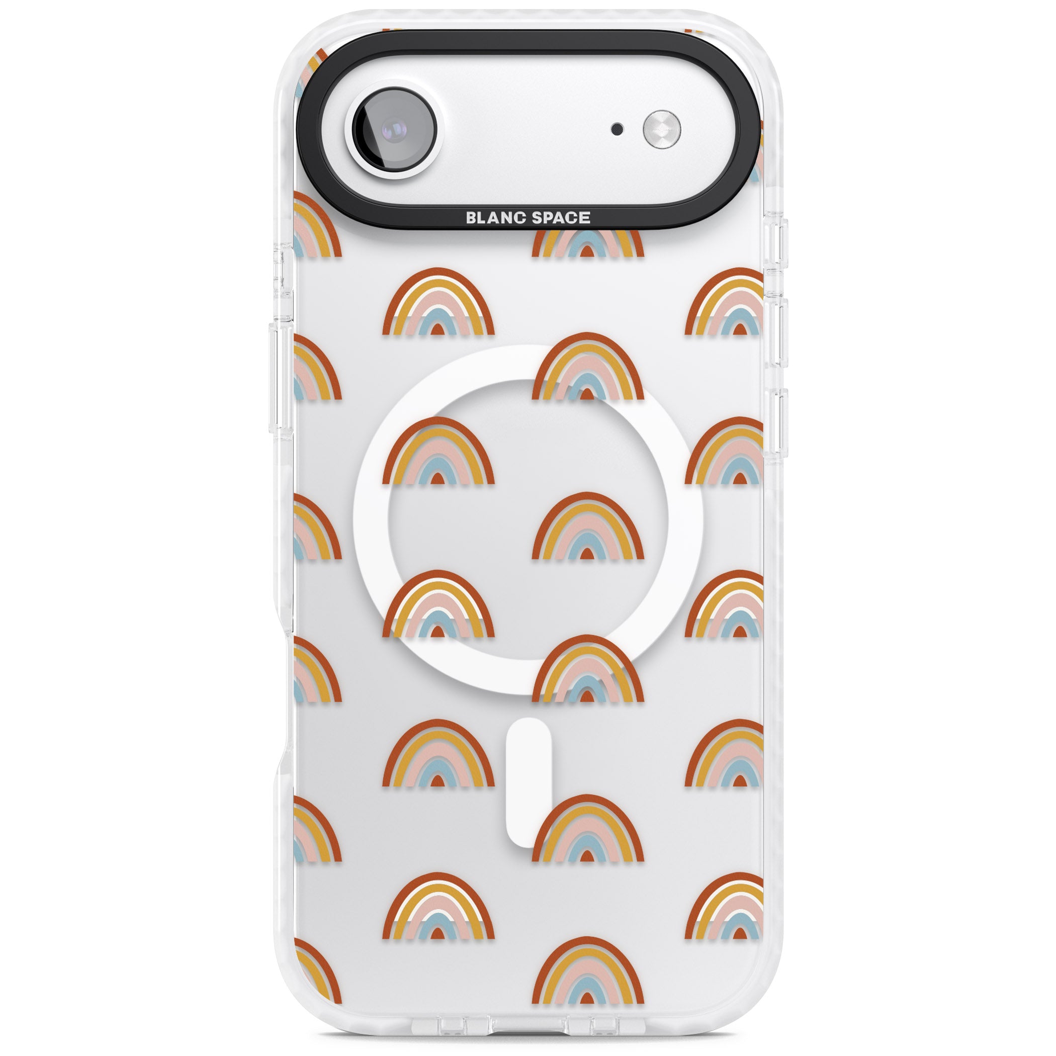 Scandi Rainbow iPhone 17 Air Impact Pro Clear Phone Case