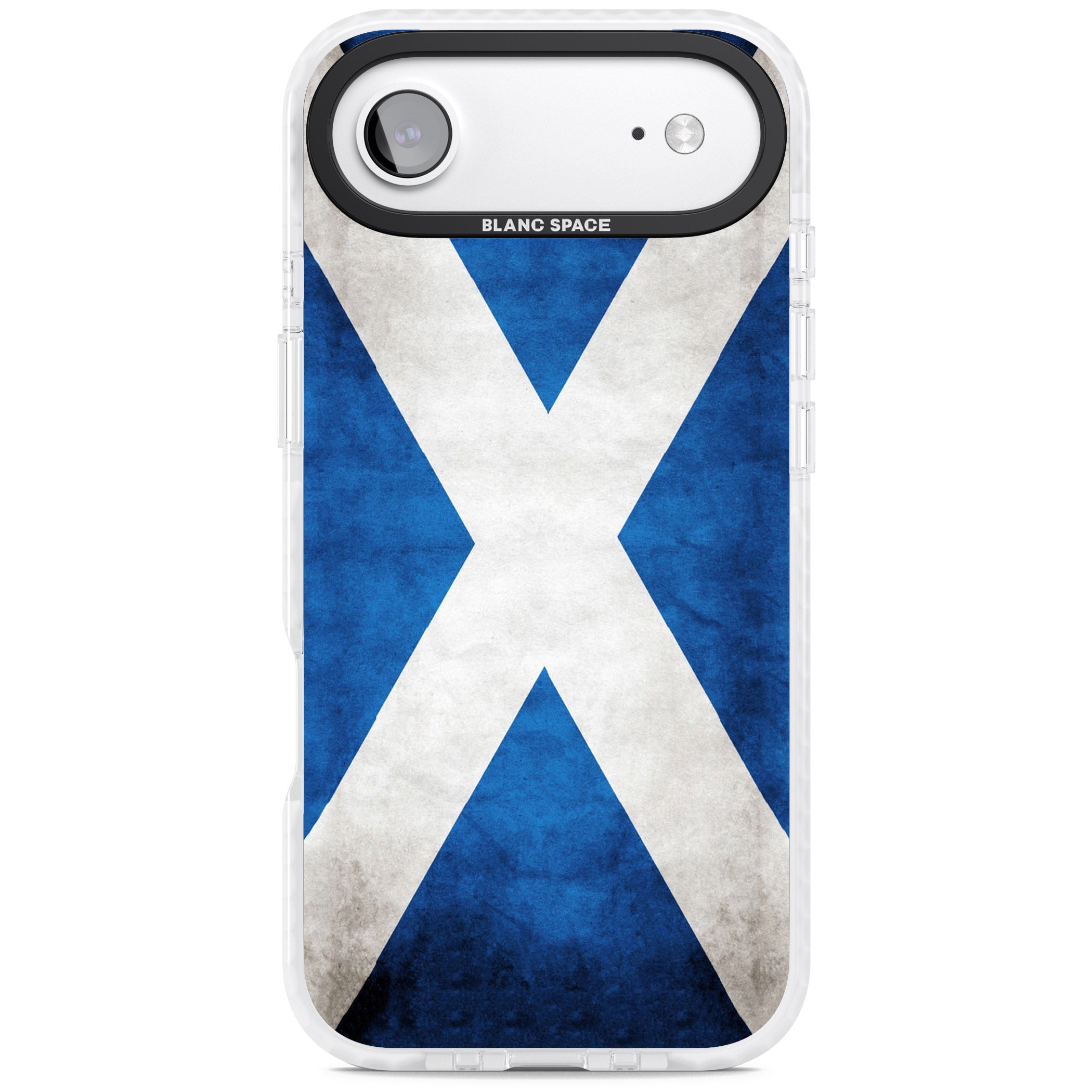 Scotland Saltire Flag iPhone 17 Air Impact Pro Clear Phone Case
