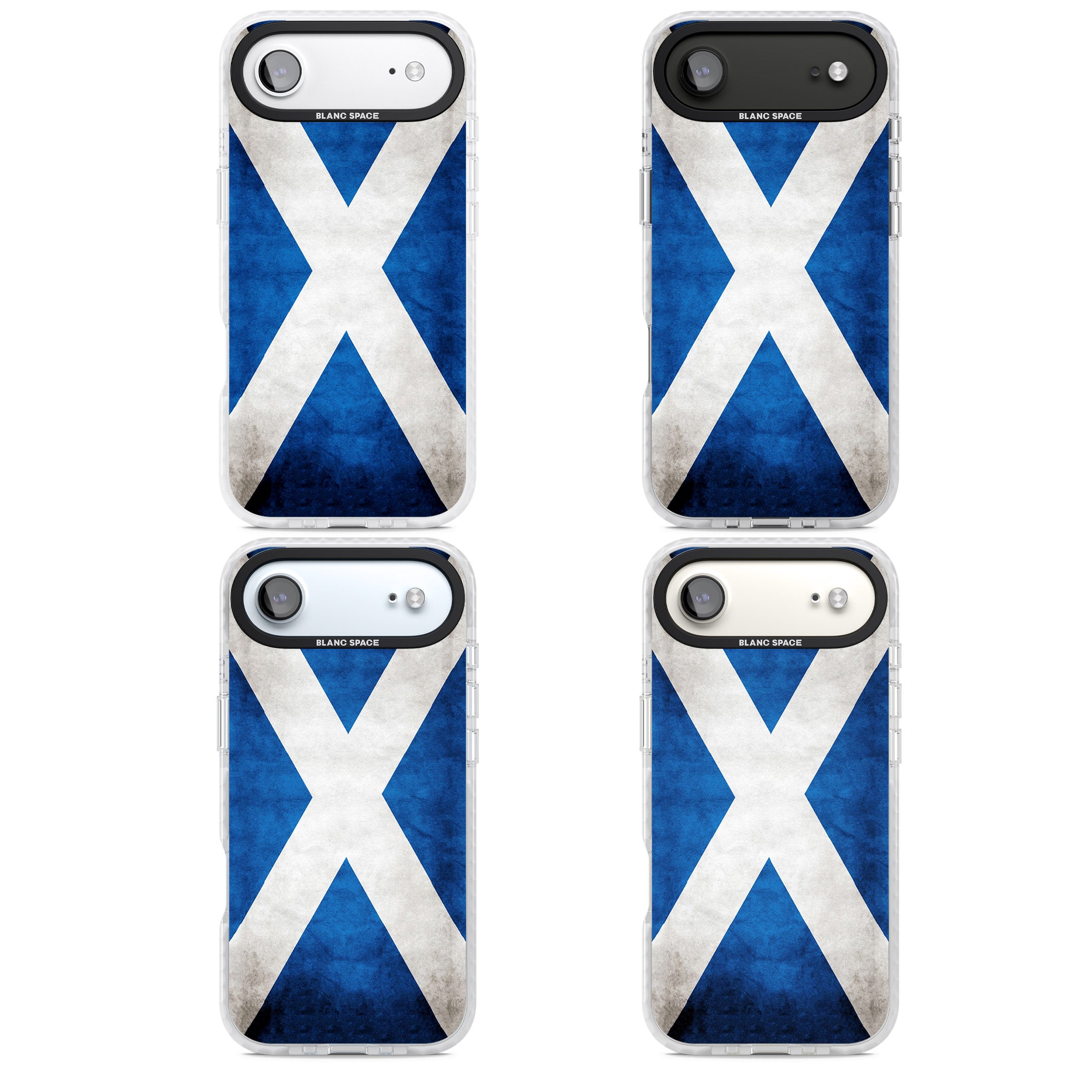 Scotland Saltire Flag iPhone 17 Air Impact Pro Clear Phone Case APT Impact Protection