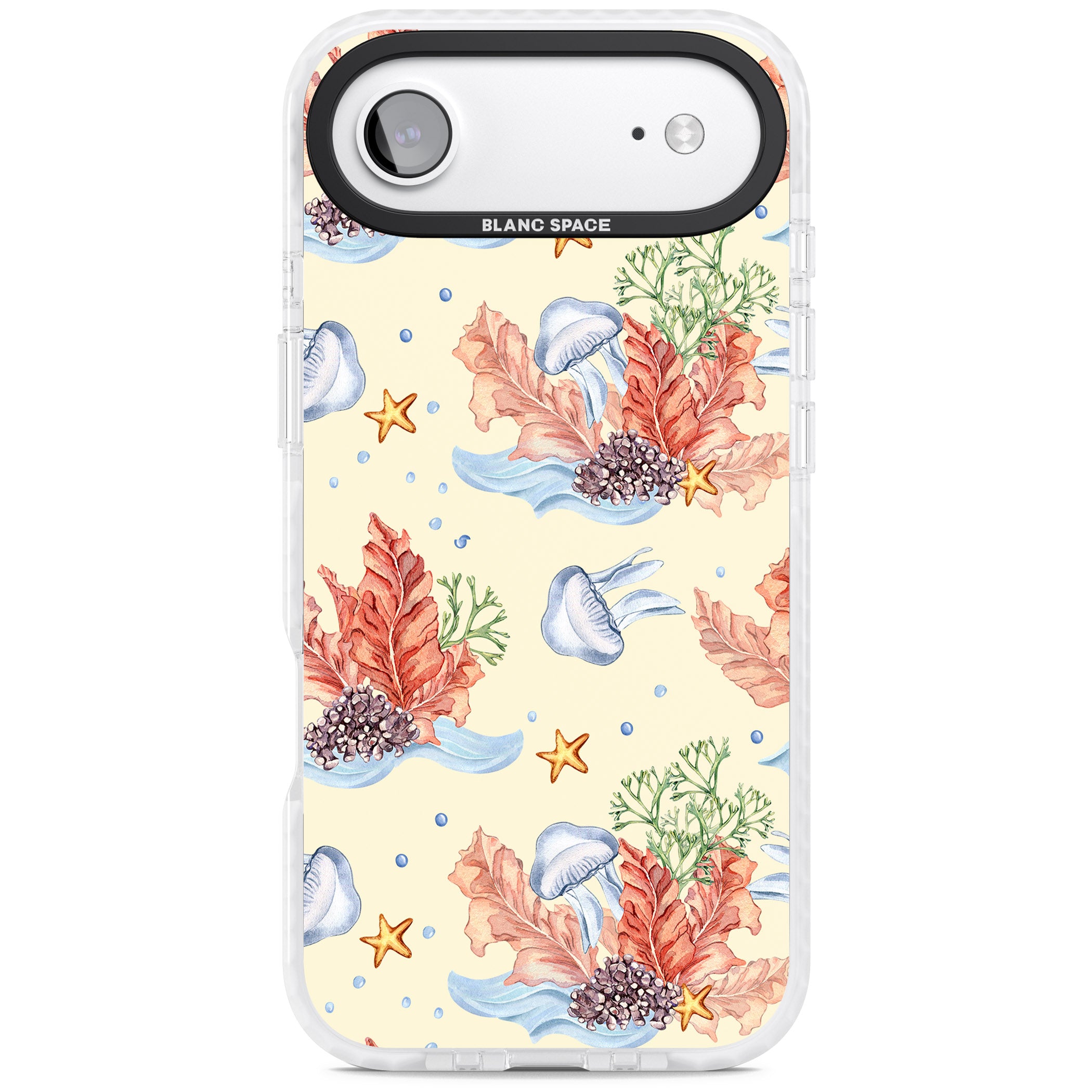 Coral Reef iPhone 17 Air Impact Pro Clear Phone Case