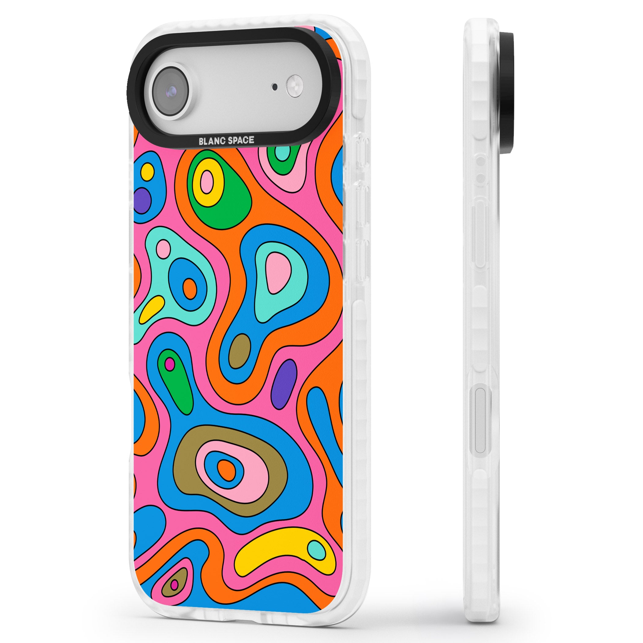 Euphoria iPhone 17 Air Impact Pro Clear Phone Case Side Profile