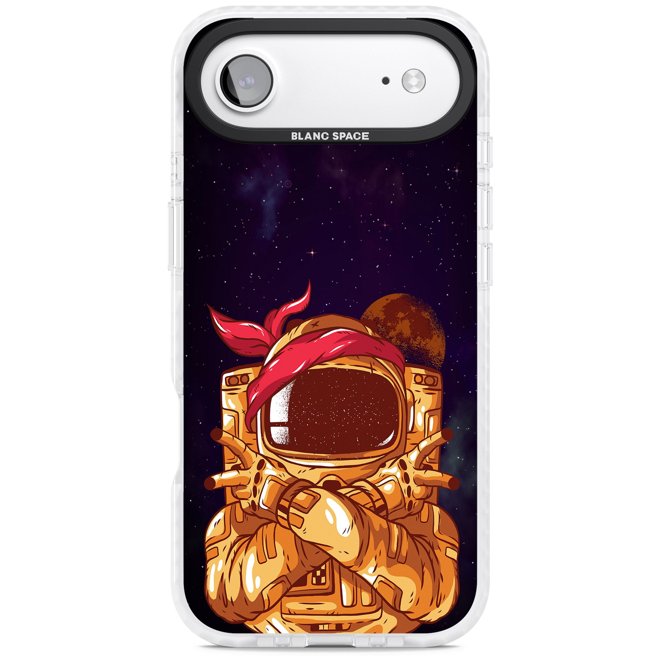 Space Gangster iPhone 17 Air Impact Pro Clear Phone Case