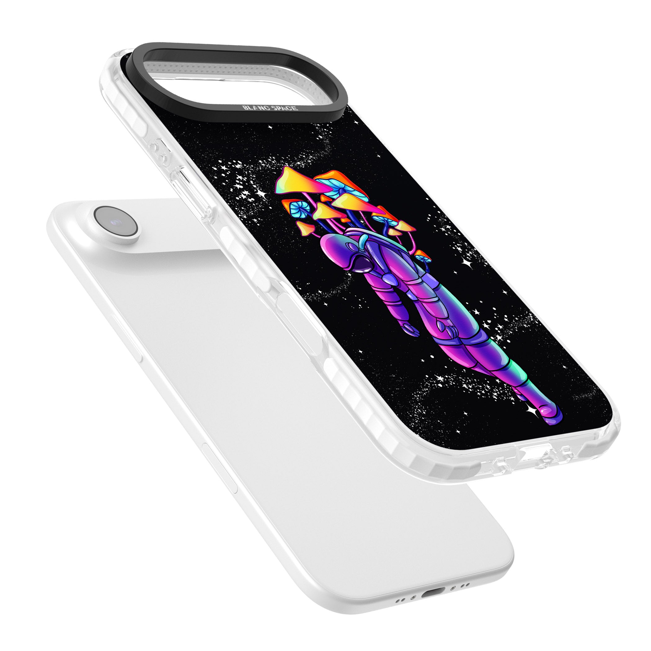 Space Mutation iPhone 17 Air Impact Pro Clear Phone Case Colours
