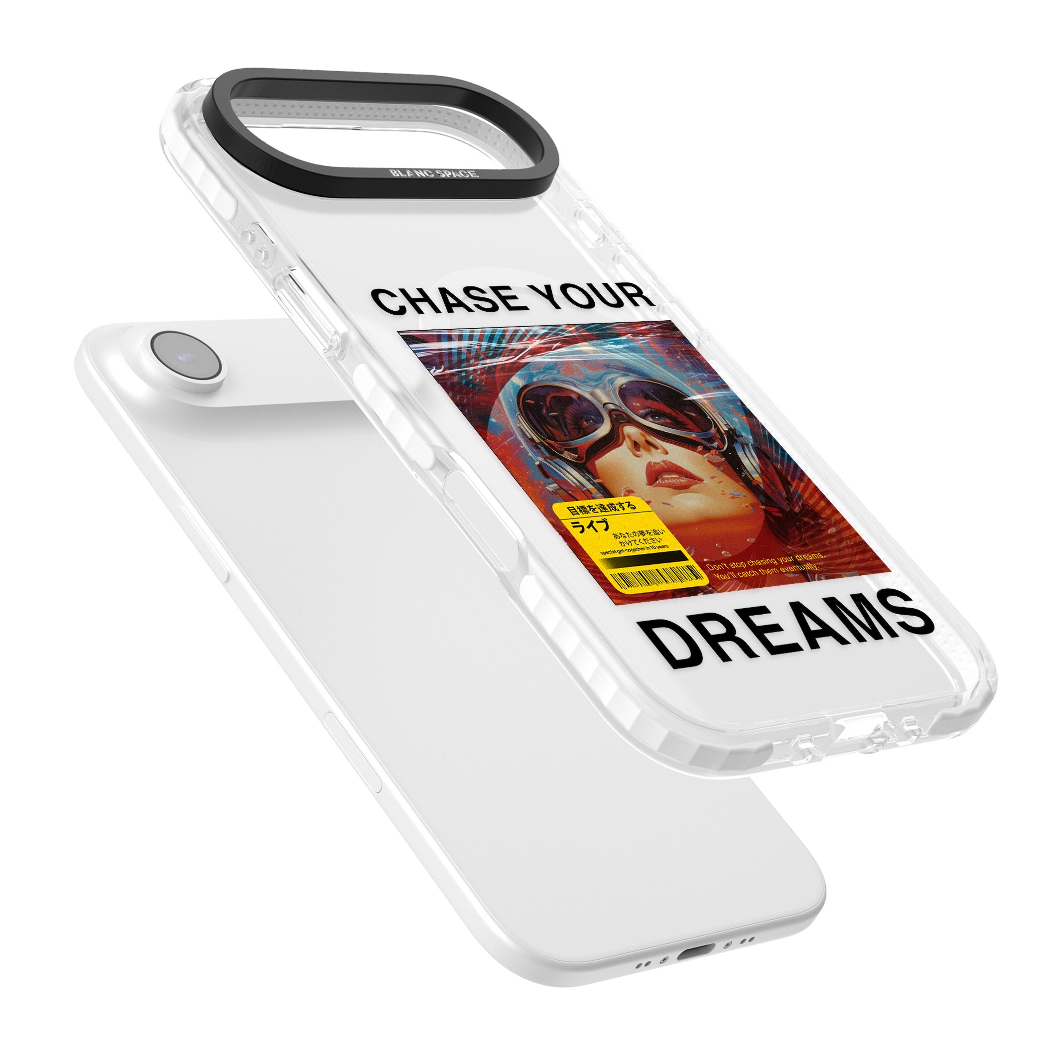 Chase Your Dreams iPhone 17 Air Impact Pro Clear Phone Case Colours