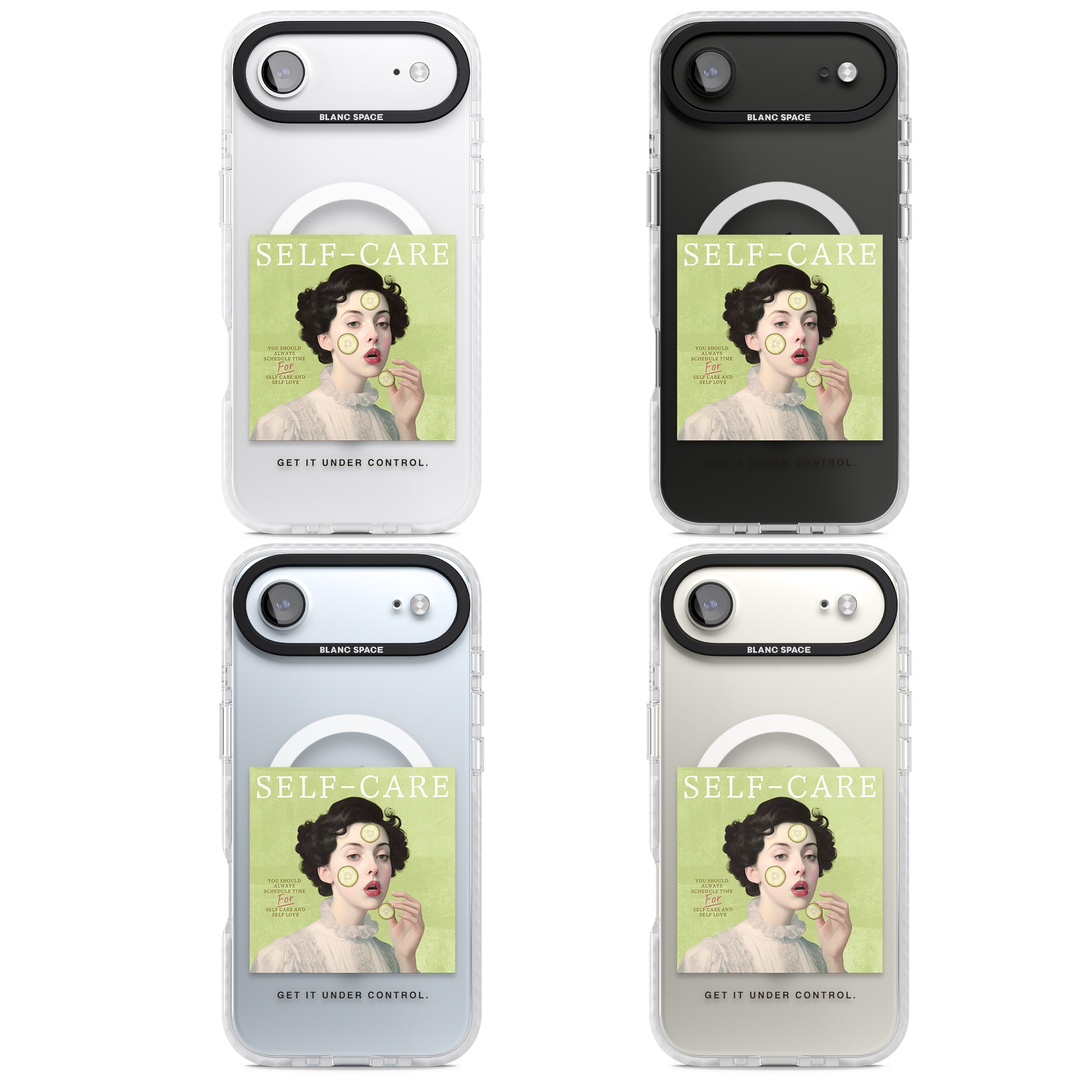 Self Care iPhone 17 Air Impact Pro Clear Phone Case APT Impact Protection