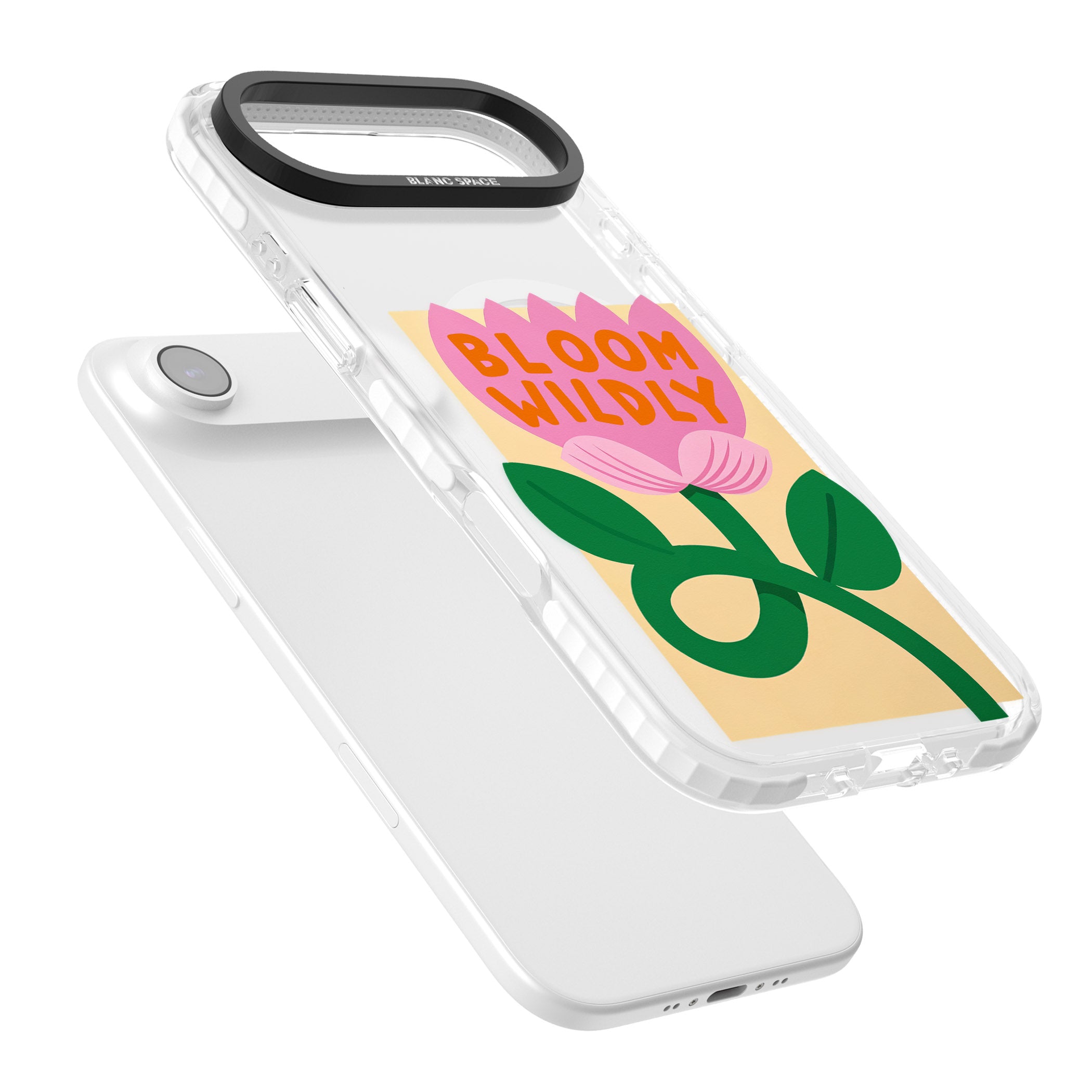 Bloom Wildly iPhone 17 Air Impact Pro Clear Phone Case Colours