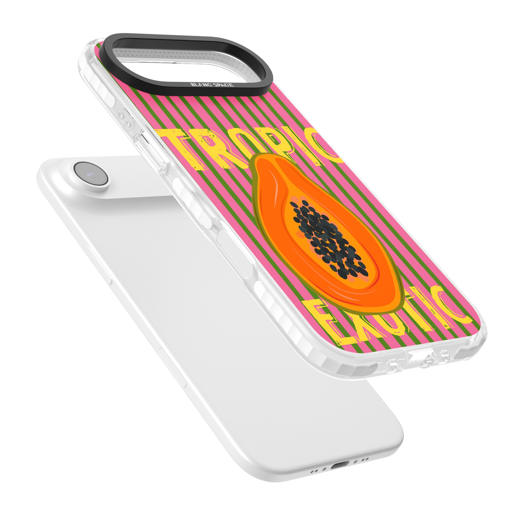Tropic Exotic iPhone 17 Air Impact Pro Clear Phone Case Colours