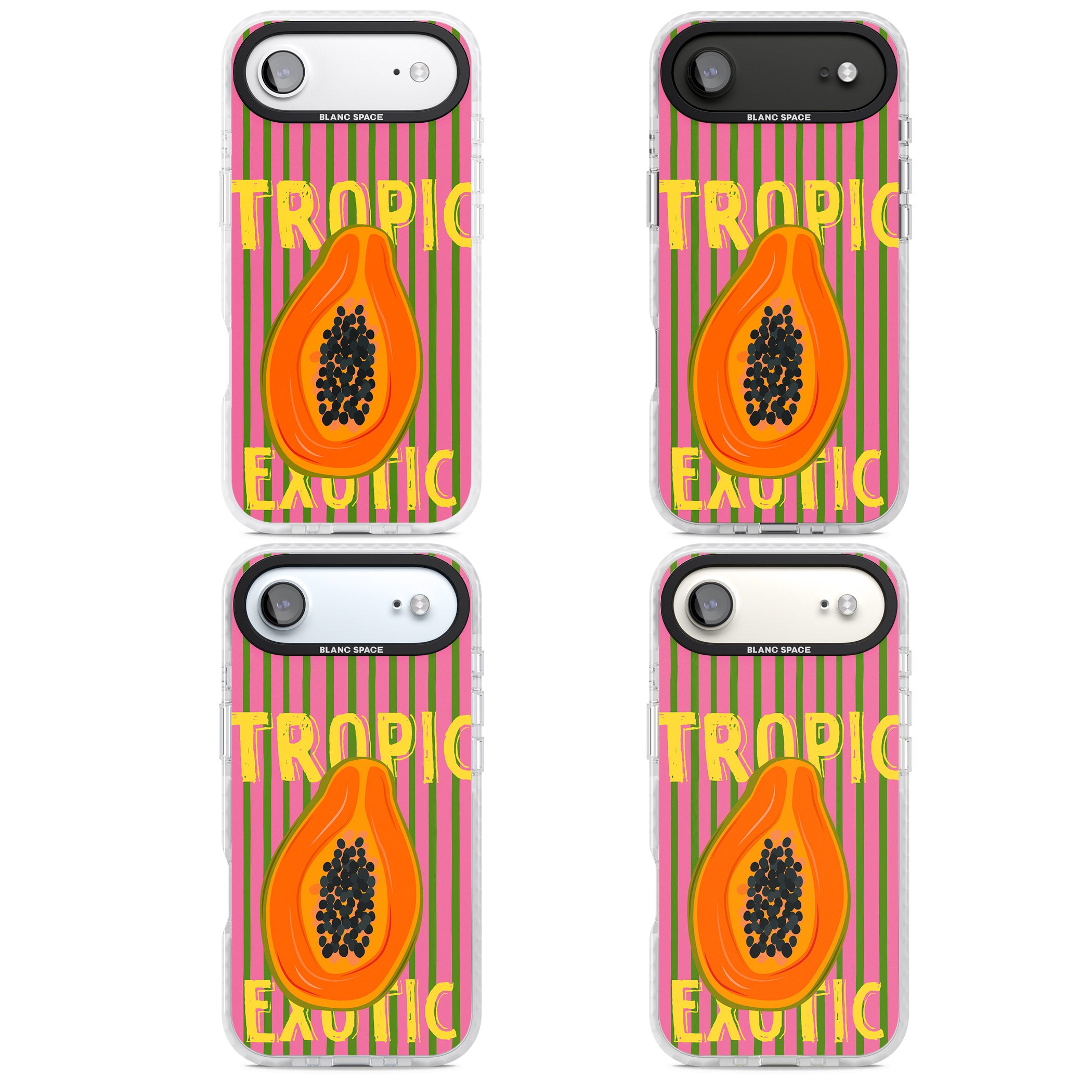 Tropic Exotic iPhone 17 Air Impact Pro Clear Phone Case APT Impact Protection