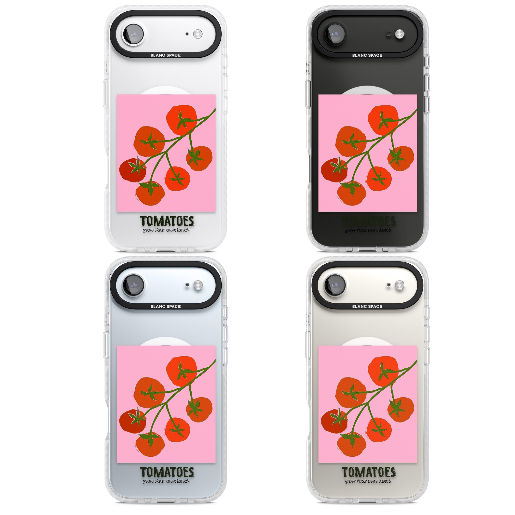 Own Tomatoes iPhone 17 Air Impact Pro Clear Phone Case APT Impact Protection