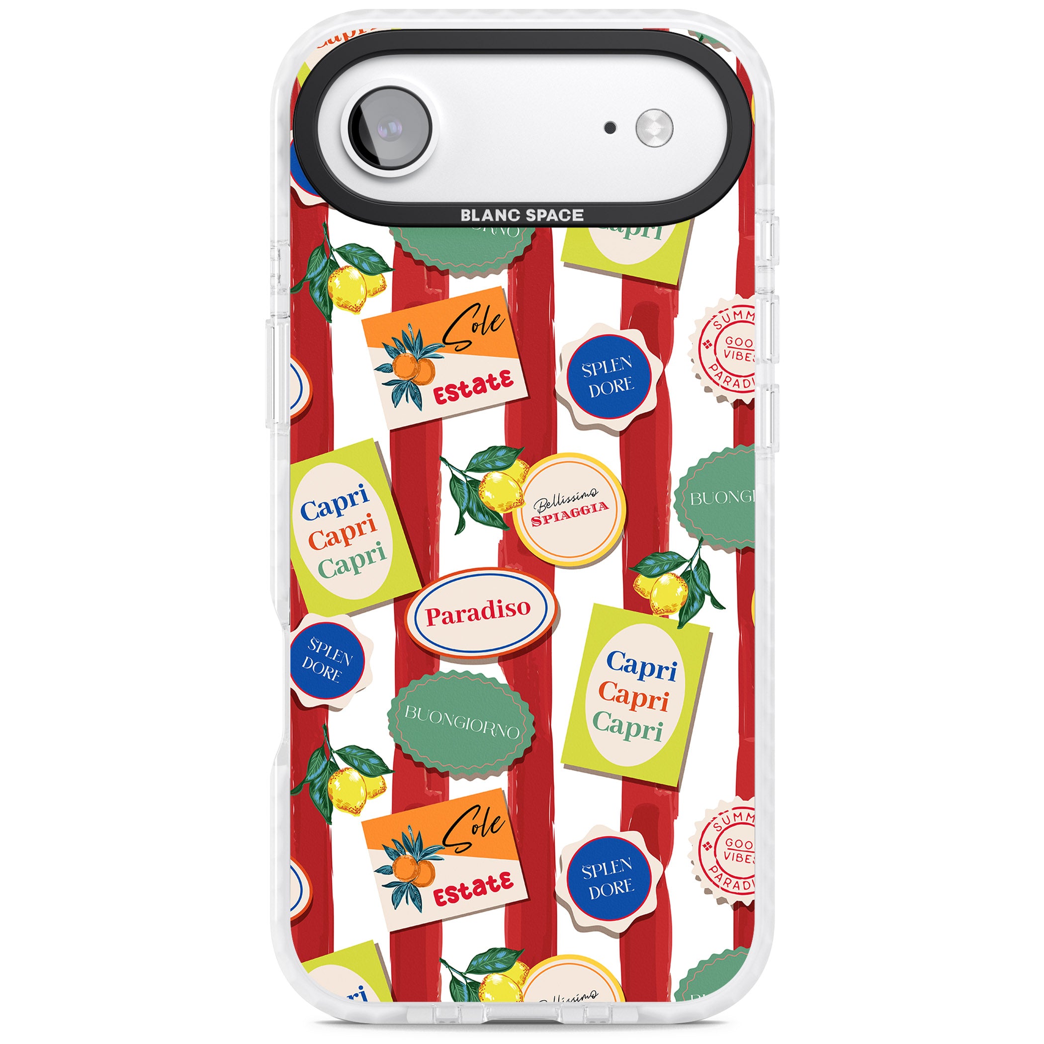 Capri iPhone 17 Air Impact Pro Clear Phone Case