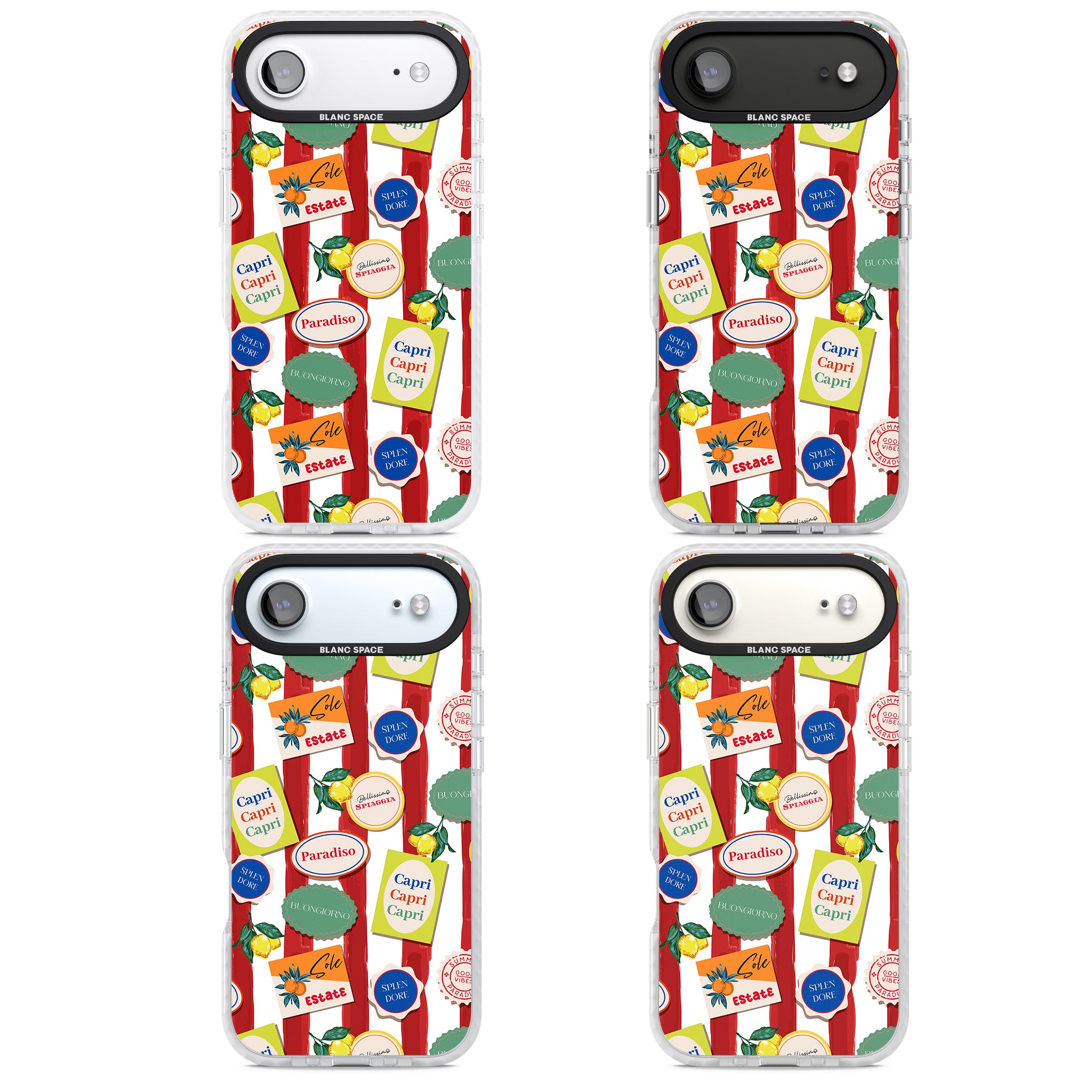 Capri iPhone 17 Air Impact Pro Clear Phone Case APT Impact Protection