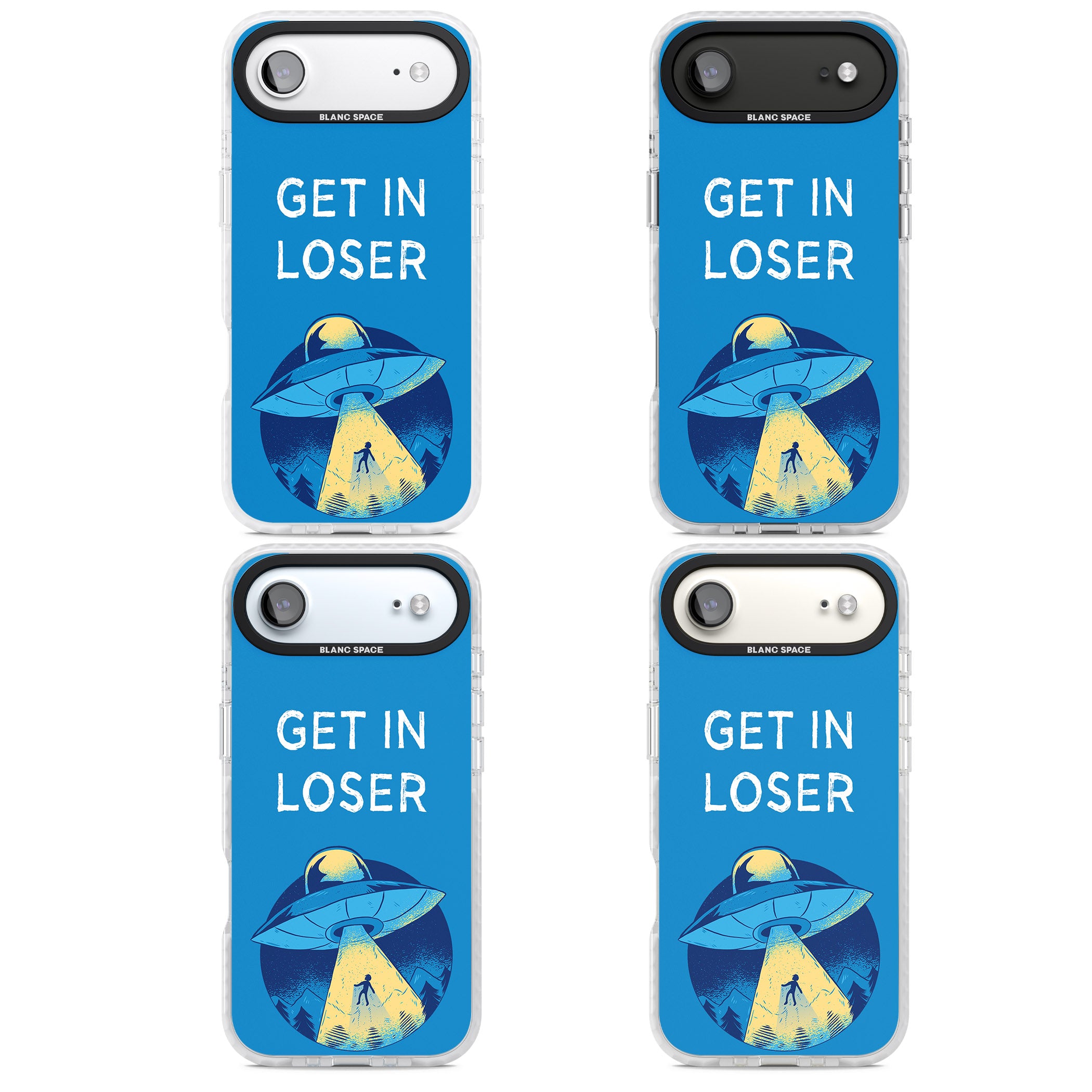 Get In Loser Ufo iPhone 17 Air Impact Pro Clear Phone Case APT Impact Protection