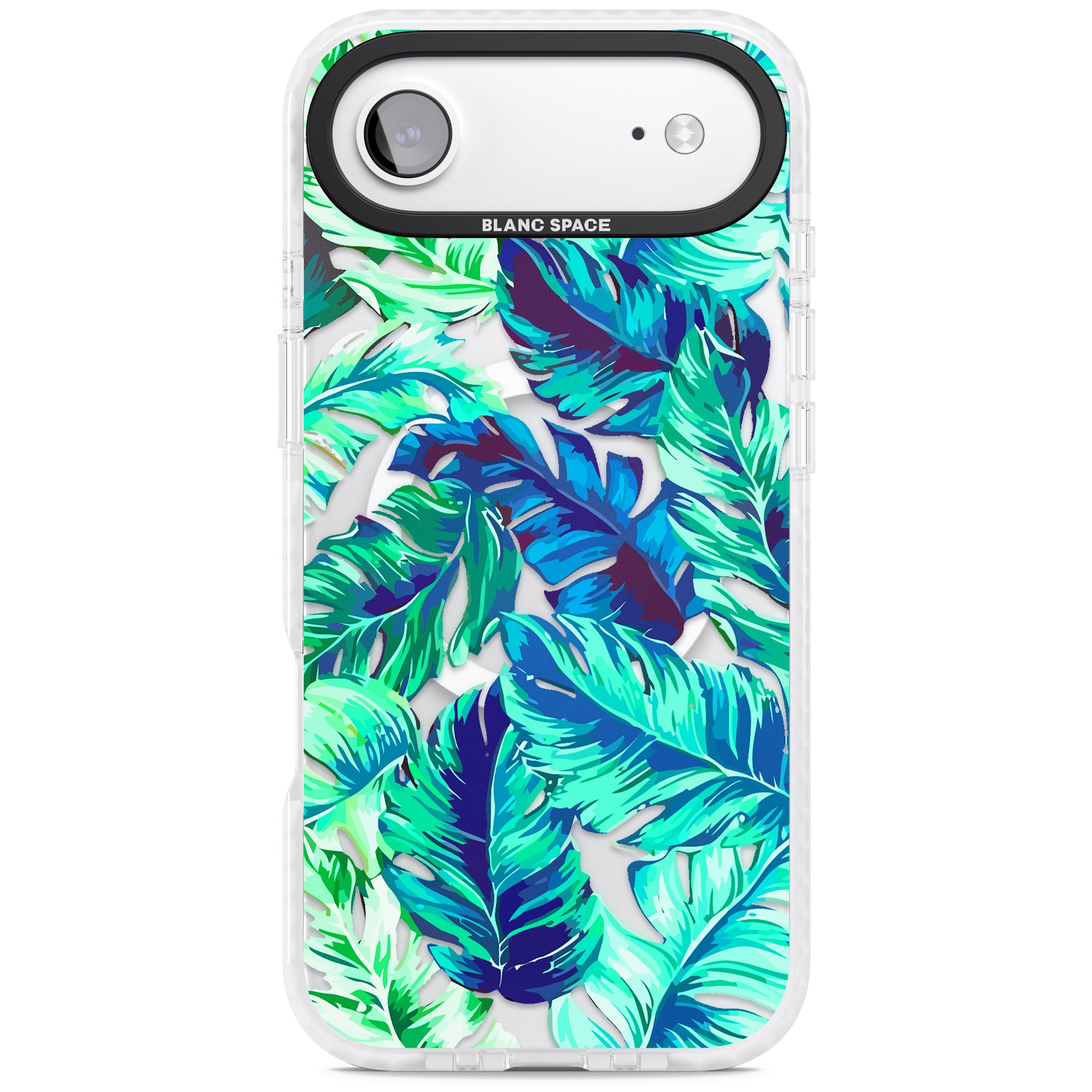 Tropical Palms iPhone 17 Air Impact Pro Clear Phone Case