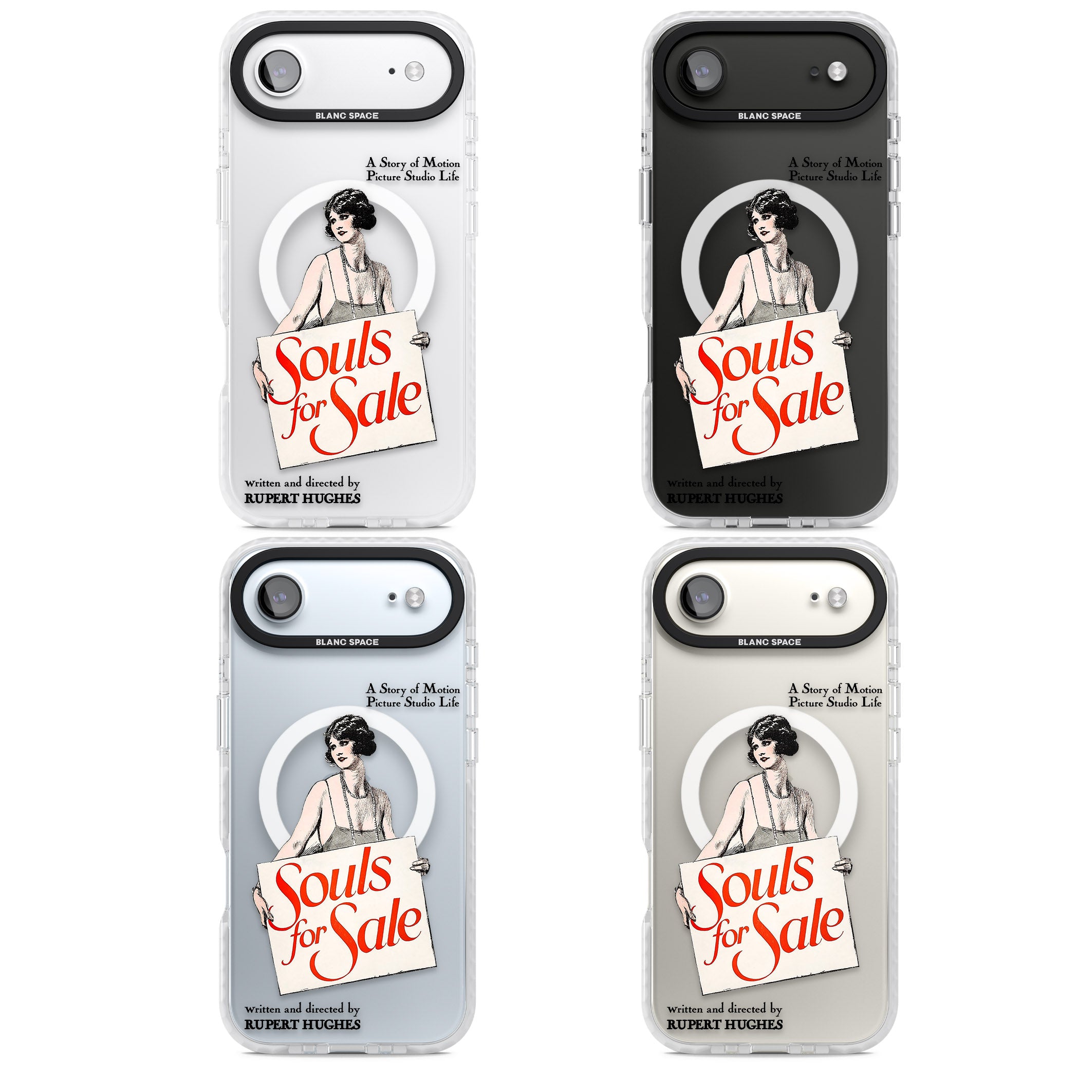 Souls For Sale Poster iPhone 17 Air Impact Pro Clear Phone Case APT Impact Protection