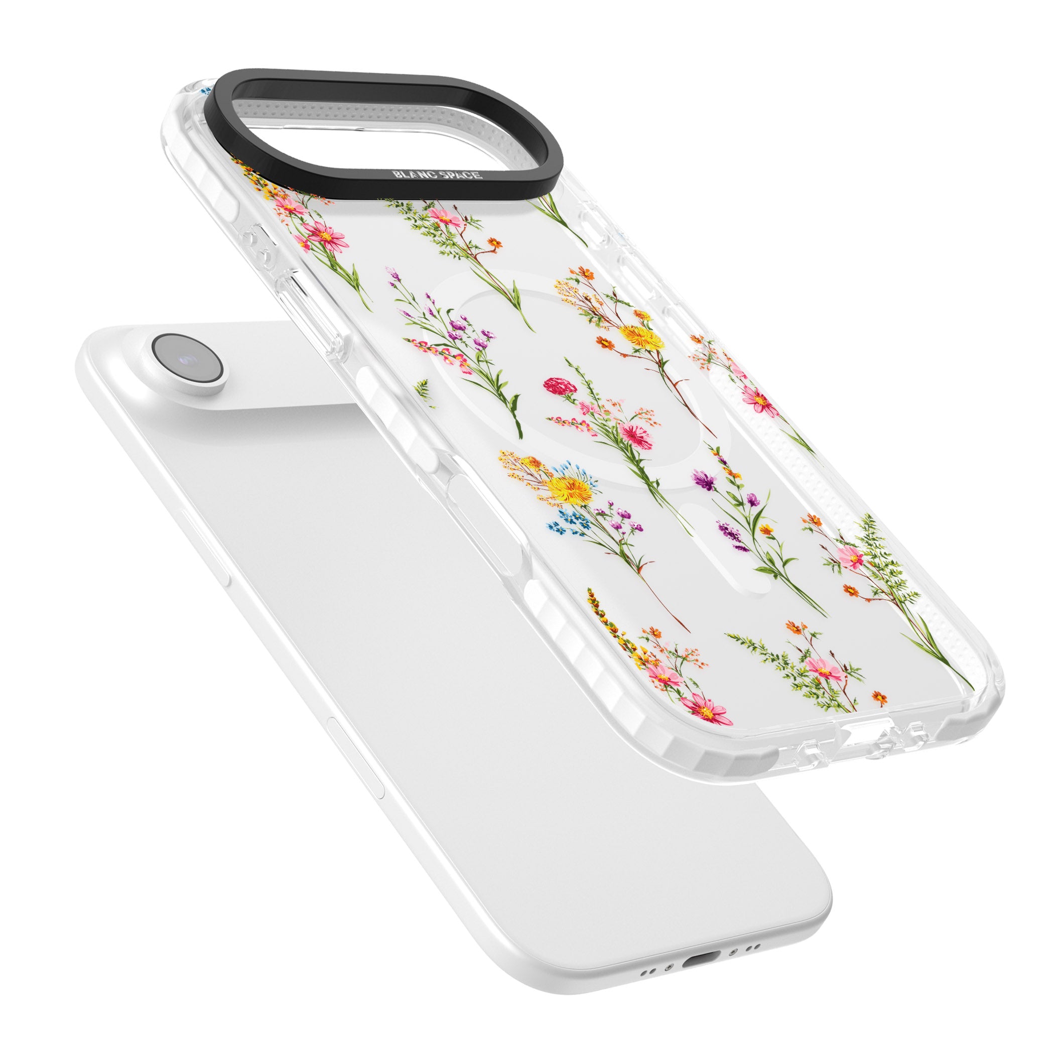 Picked Wildflowers iPhone 17 Air Impact Pro Clear Phone Case Colours