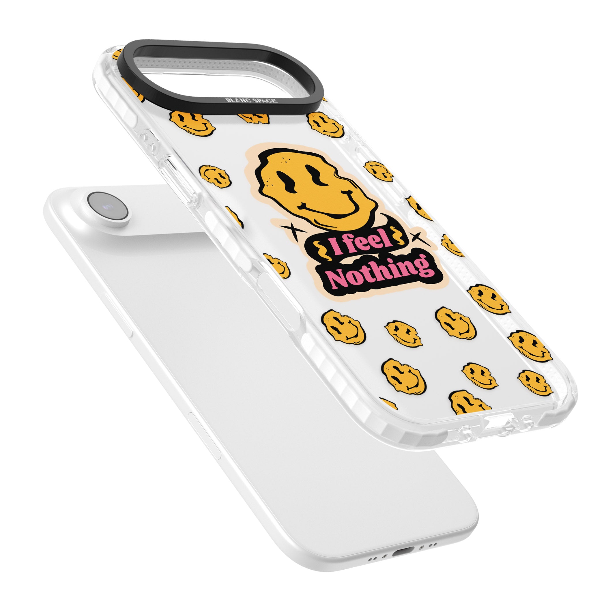 I Feel Nothing (Clear) iPhone 17 Air Impact Clear Phone Case Colours