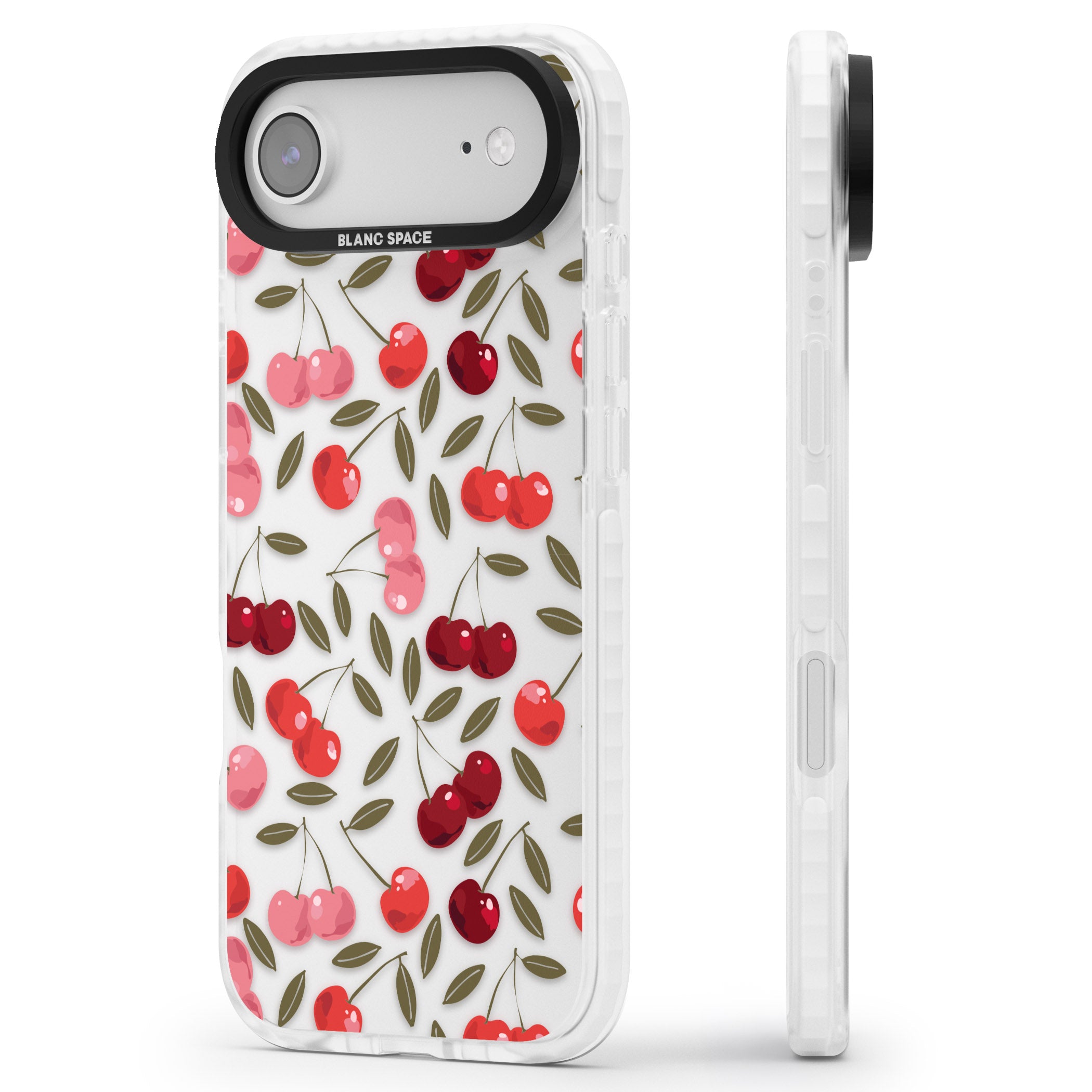 Cherry On Top iPhone 17 Air Impact Clear Phone Case Side Profile