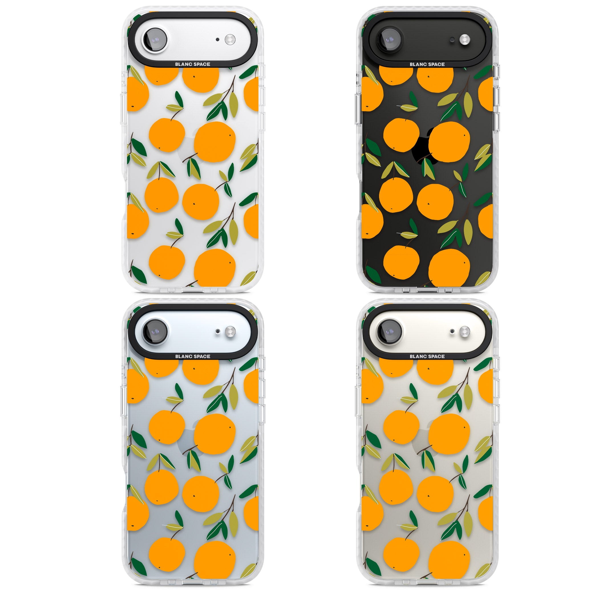 Citrus Grove iPhone 17 Air Impact Clear Phone Case APT Impact Protection
