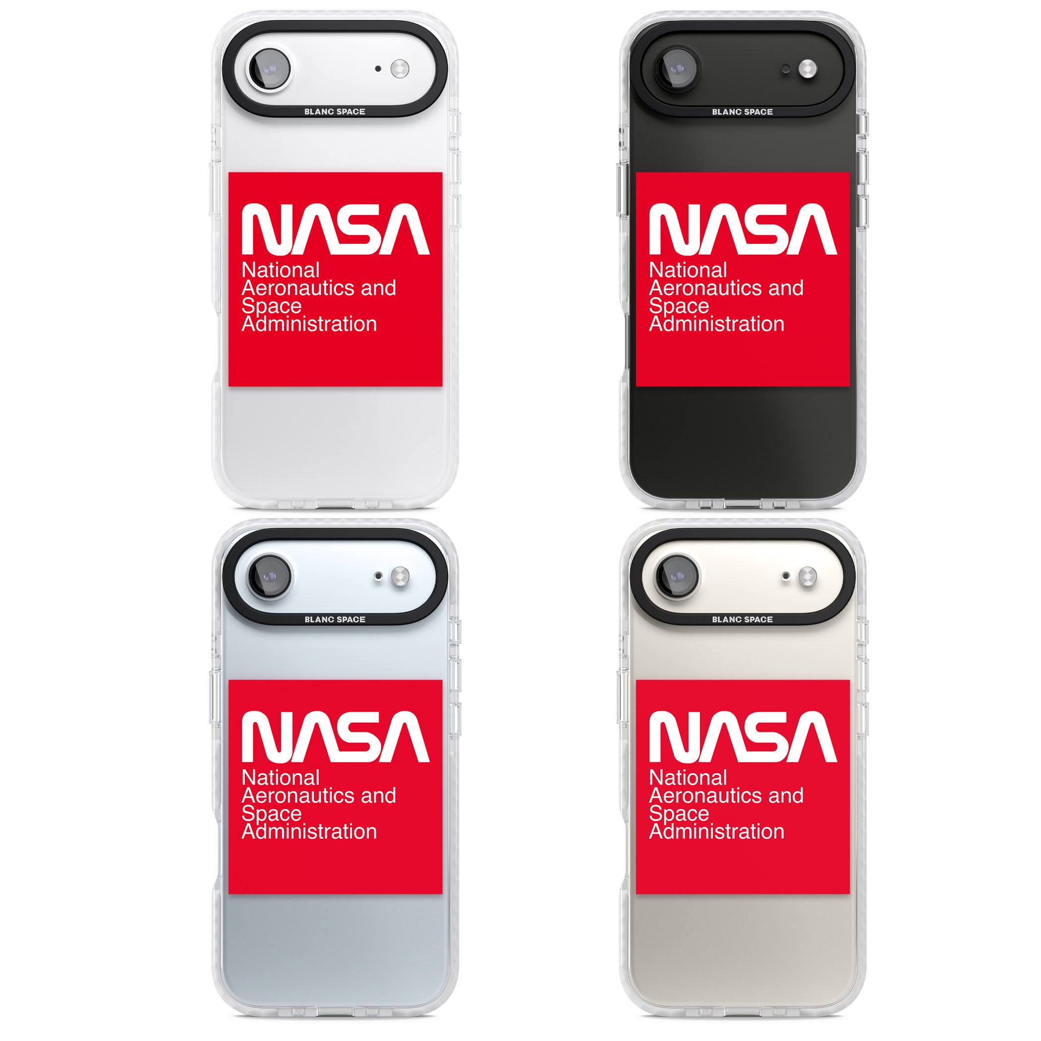 Nasa The Worm Box iPhone 17 Air Impact Clear Phone Case APT Impact Protection