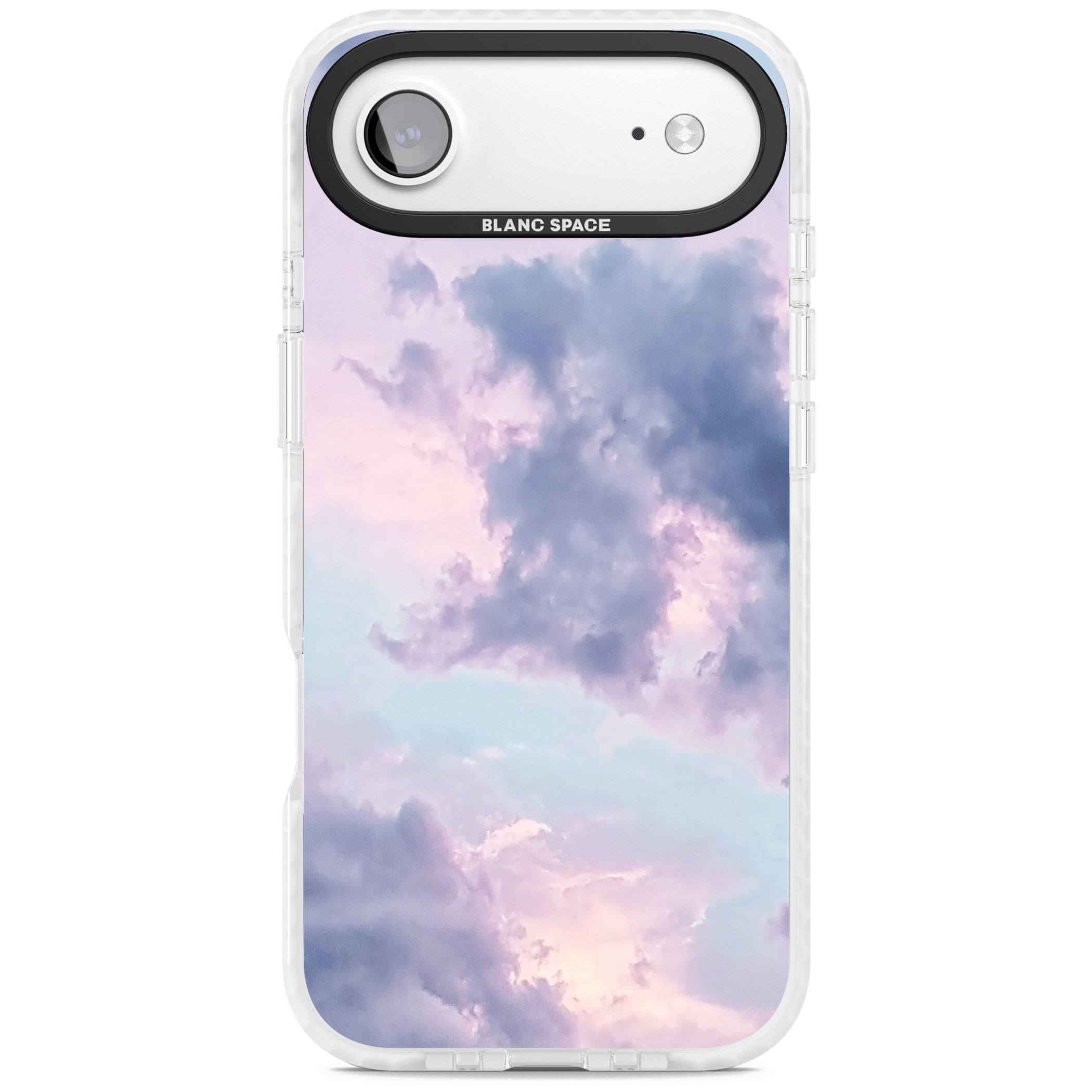 Pastel Sky Clouds iPhone 17 Air Impact Clear Phone Case