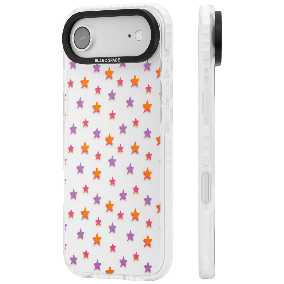 Spangling Stars iPhone Air Impact Clear Phone Case side