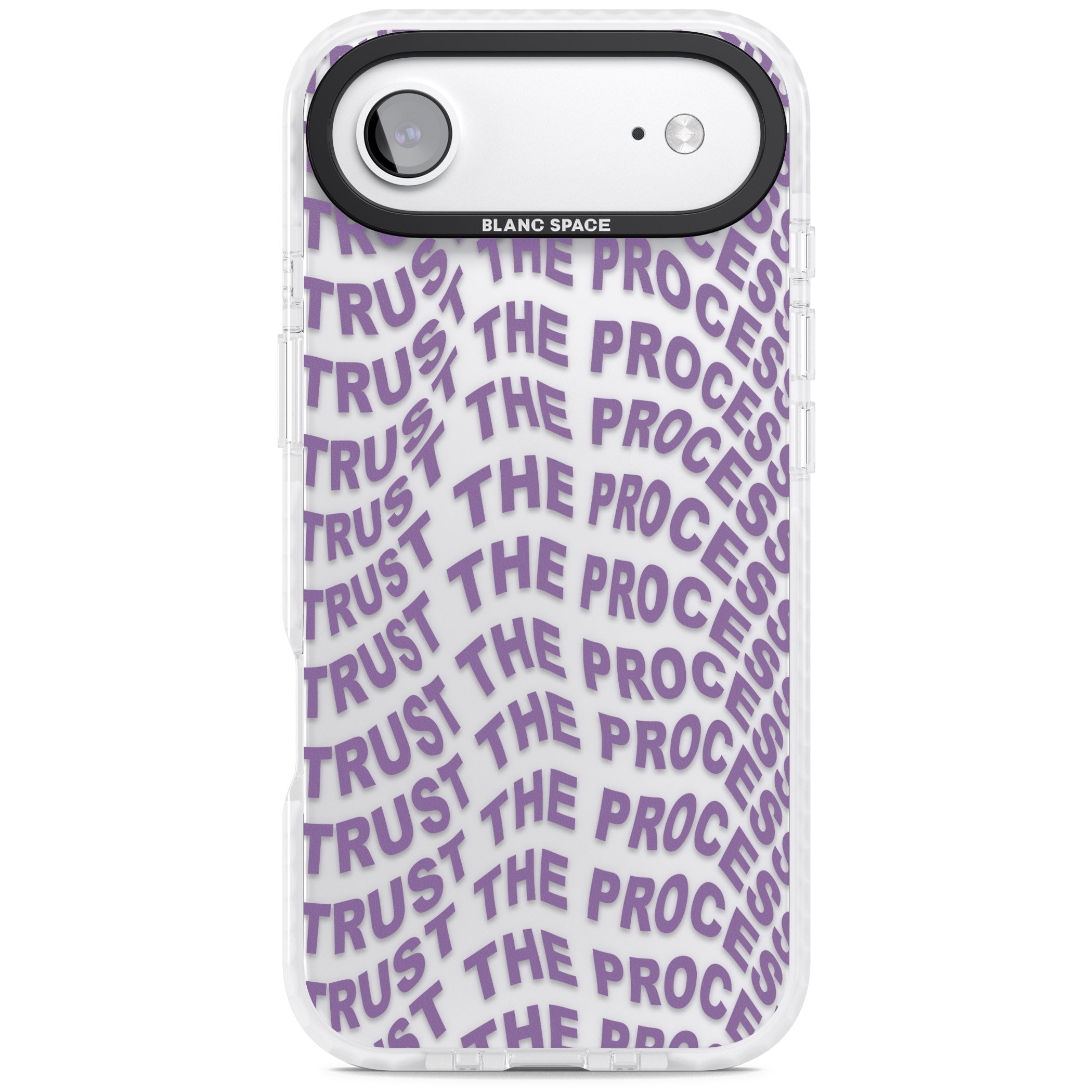 Trust The Process iPhone 17 Air Impact Clear Phone Case