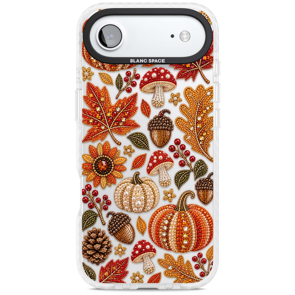 Beaded Autumn iPhone case | Black Impact case for iPhone Air