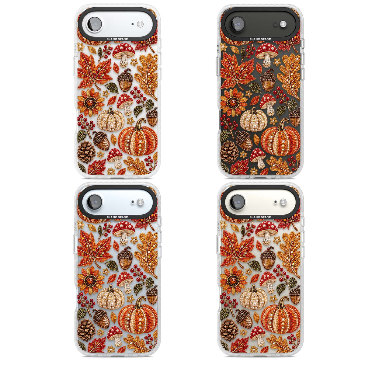 Beaded Autumn iPhone case | Black Impact case for iPhone Air