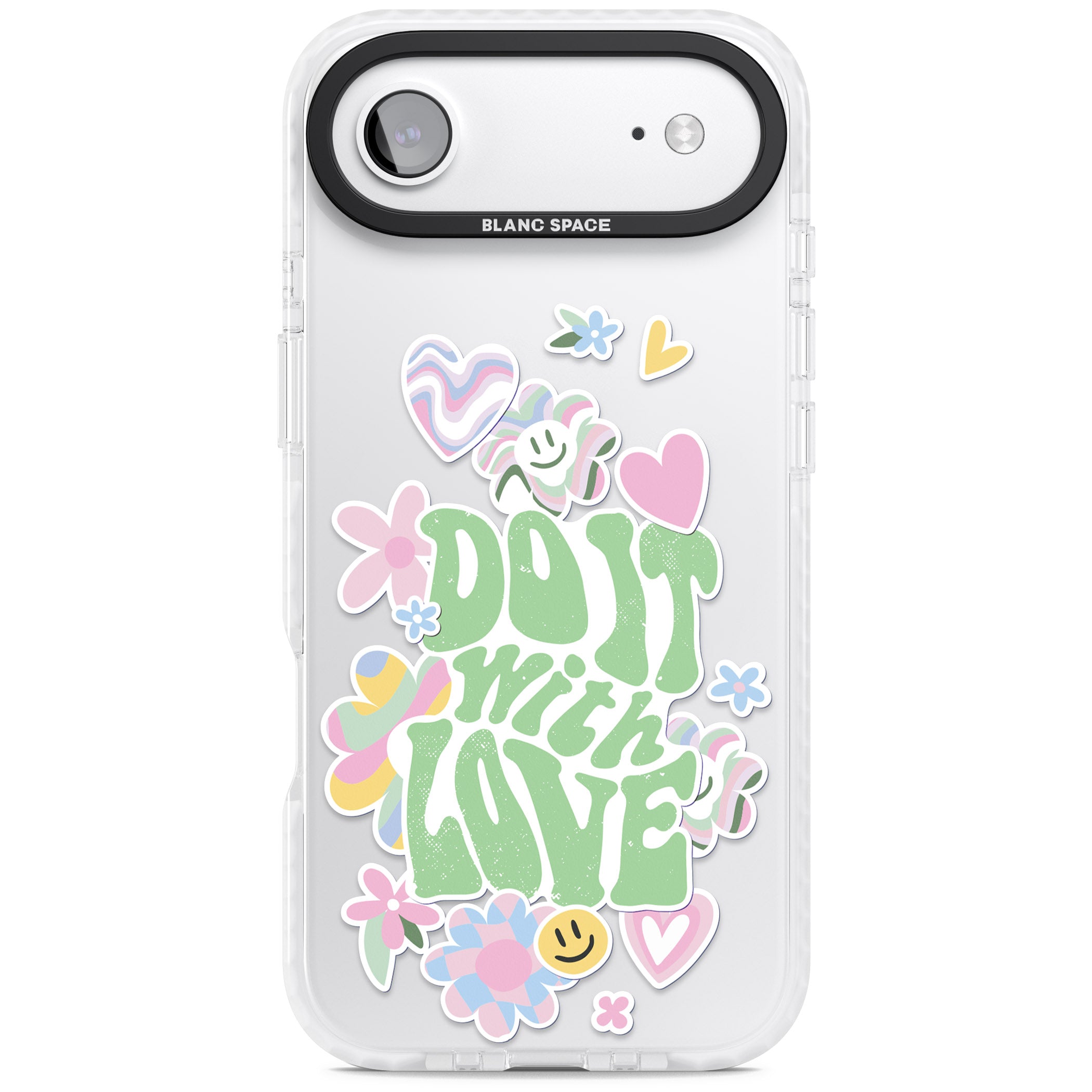 Do It With Love iPhone 17 Air Impact Clear Phone Case