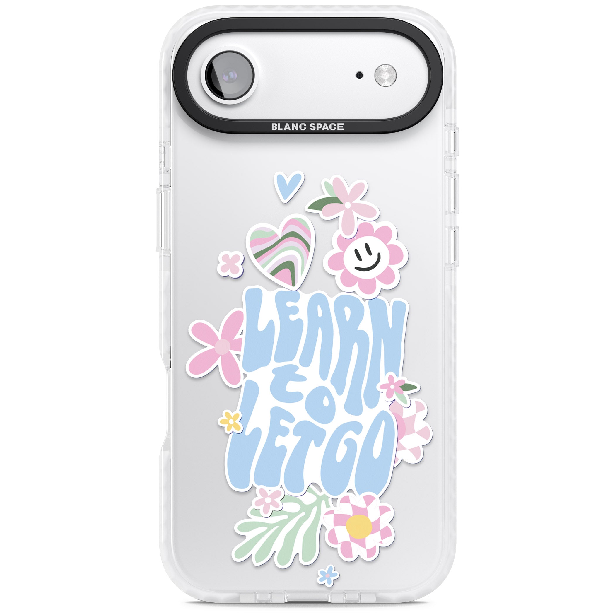 Learn To Let Go iPhone 17 Air Impact Clear Phone Case