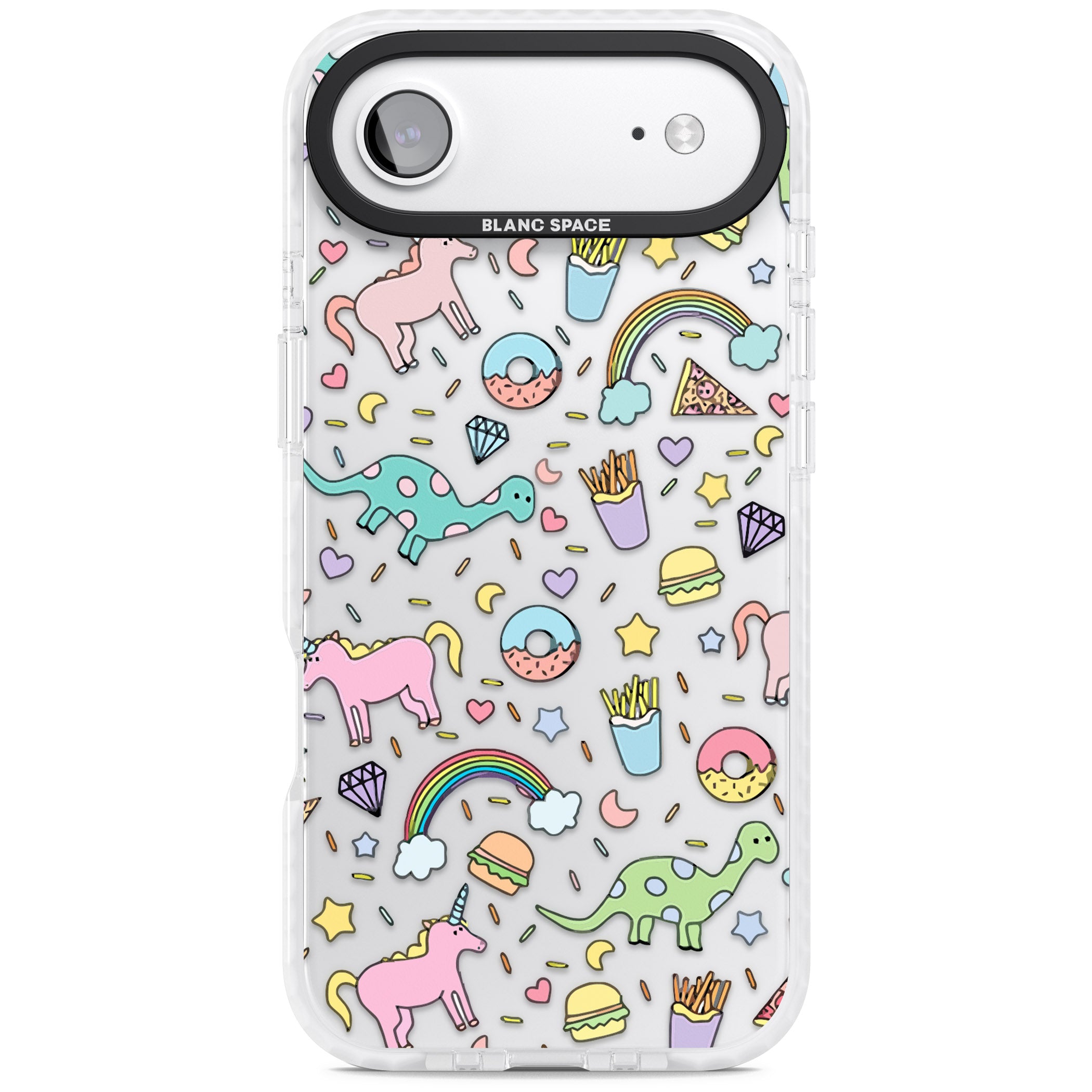 Cute Pattern iPhone 17 Air Impact Clear Phone Case