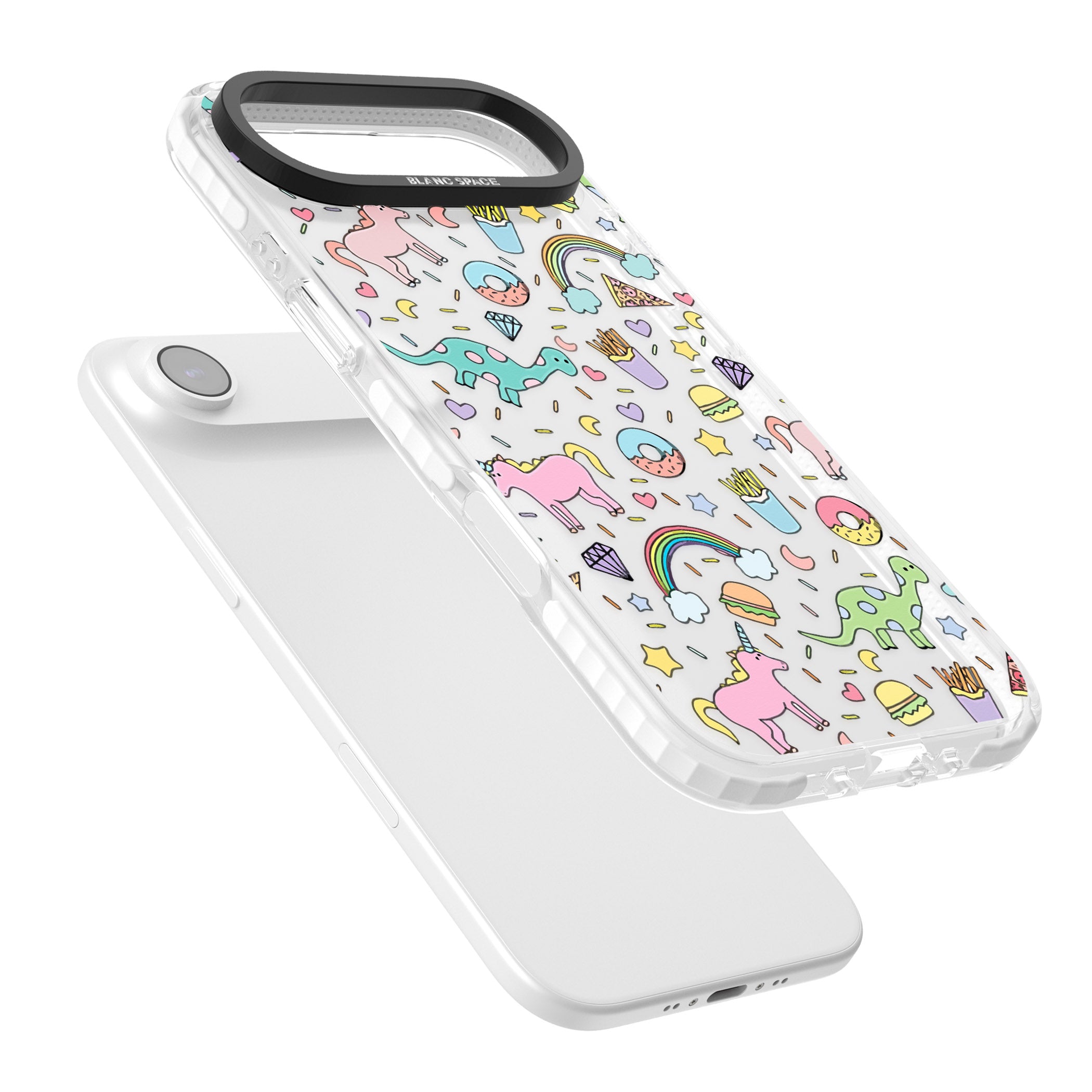 Cute Pattern iPhone 17 Air Impact Clear Phone Case Colours