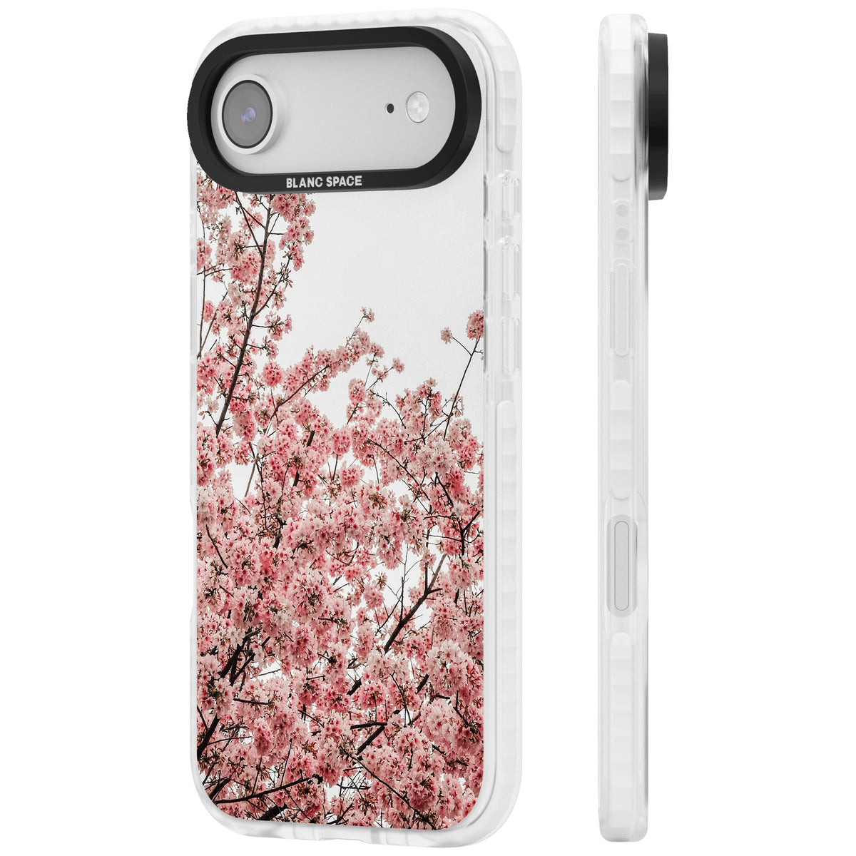 Cherry Blossom Bloom iPhone Air Impact Clear Phone Case side