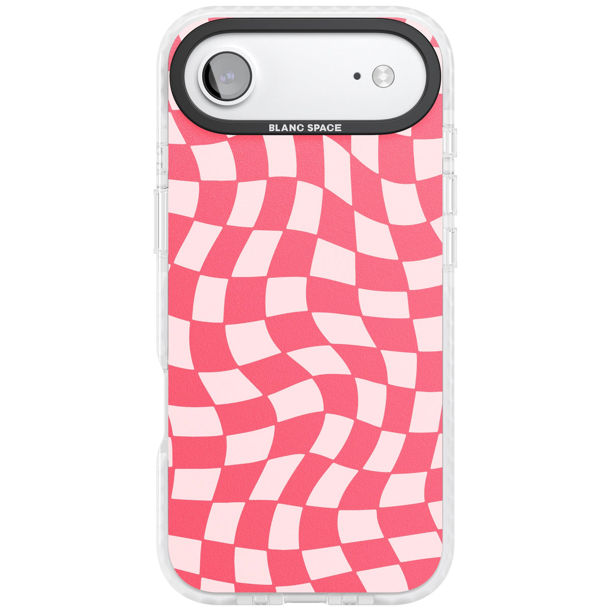 Bubblegum Wave iPhone Air Impact Clear Phone Case front