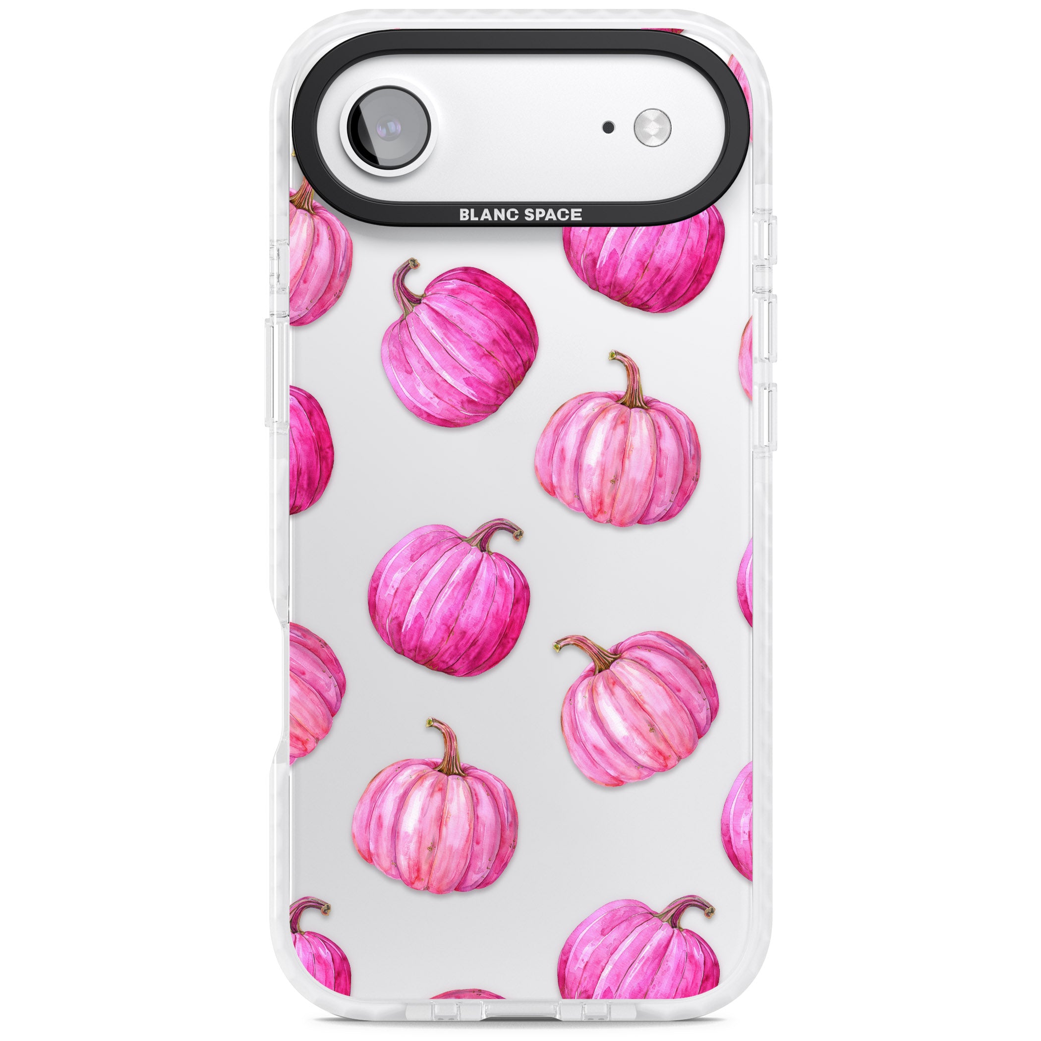 Pink Pumpkins iPhone 17 Air Impact Clear Phone Case