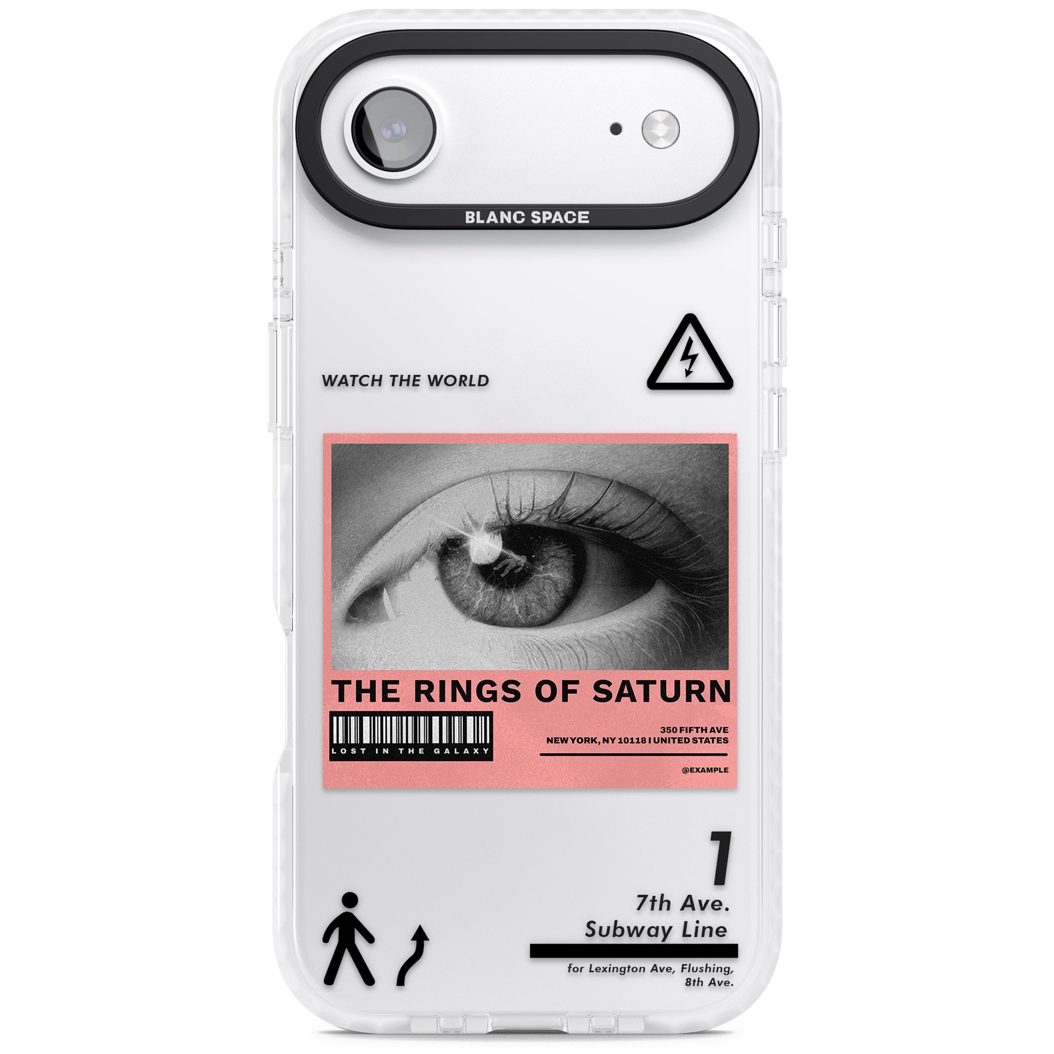 Watch The World iPhone 17 Air Impact Clear Phone Case