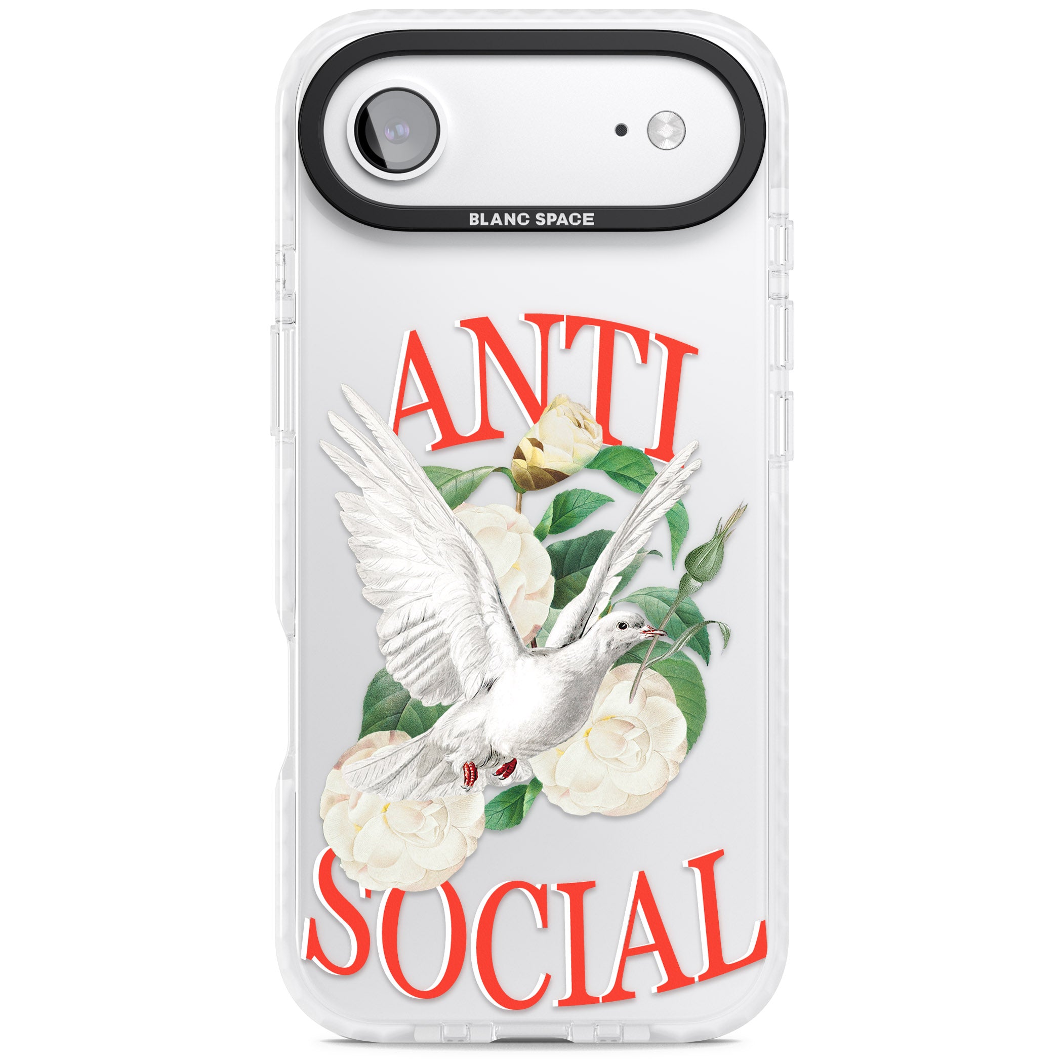 Anti Social iPhone 17 Air Impact Clear Phone Case