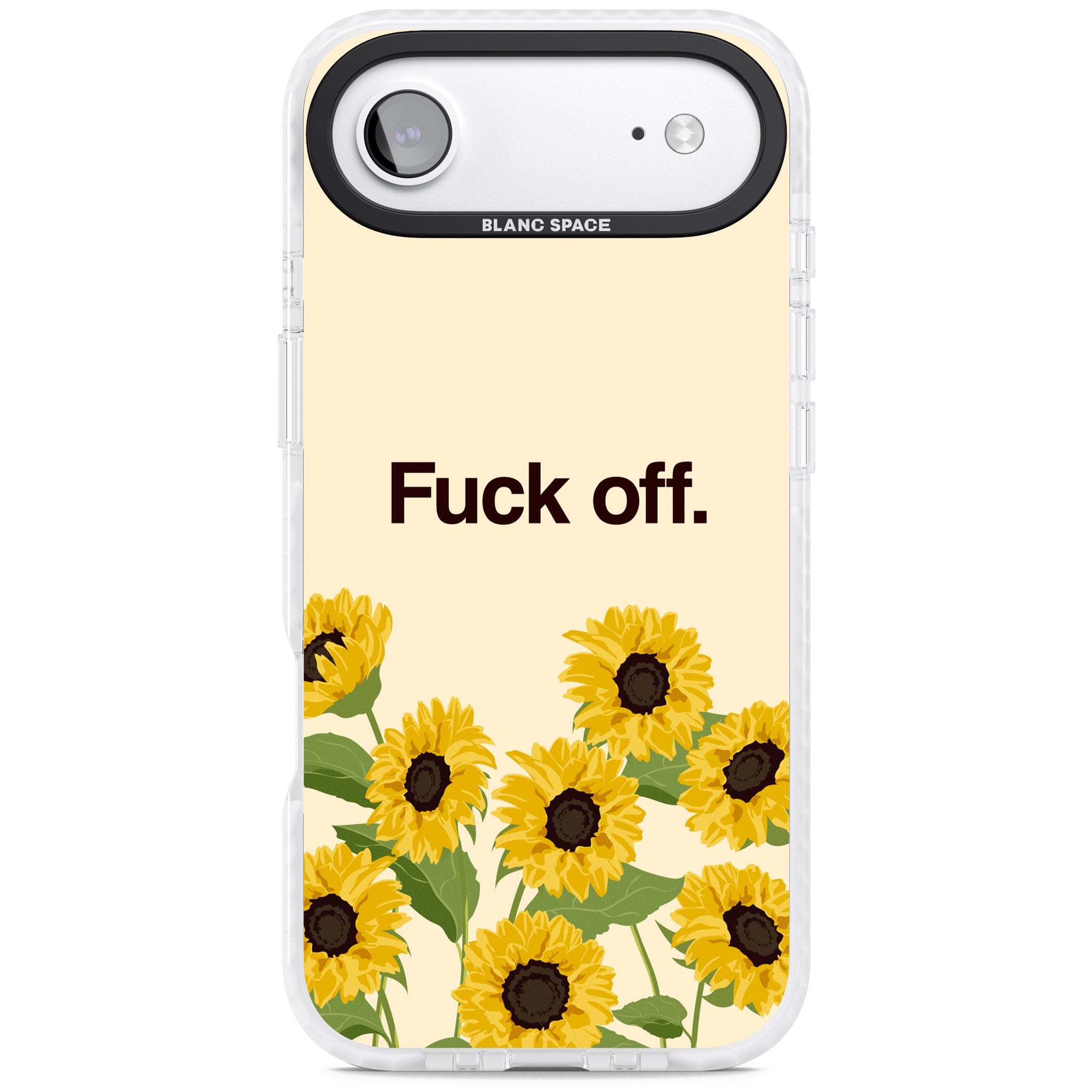 F*Ck Off iPhone 17 Air Impact Clear Phone Case