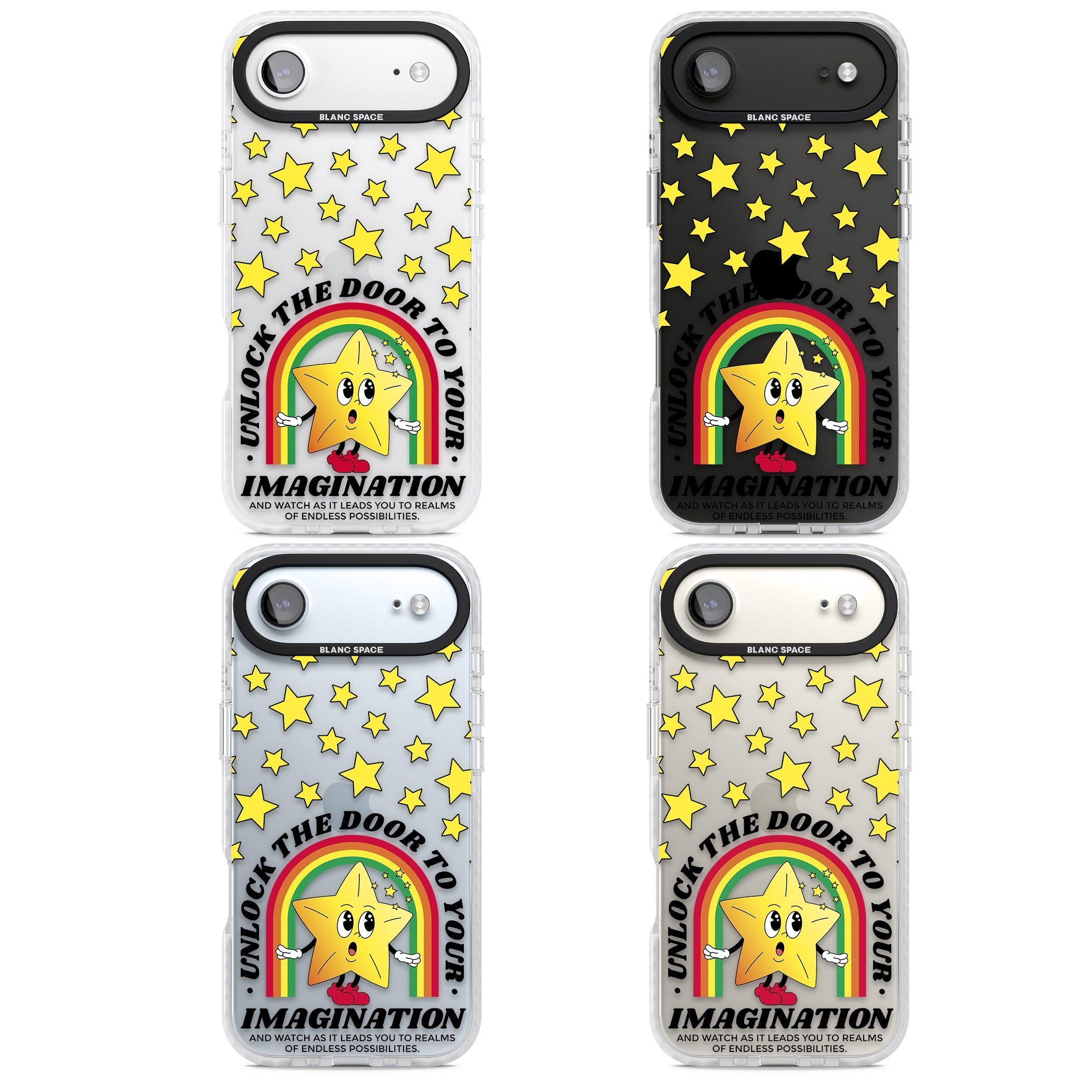 Imagination iPhone 17 Air Impact Clear Phone Case APT Impact Protection