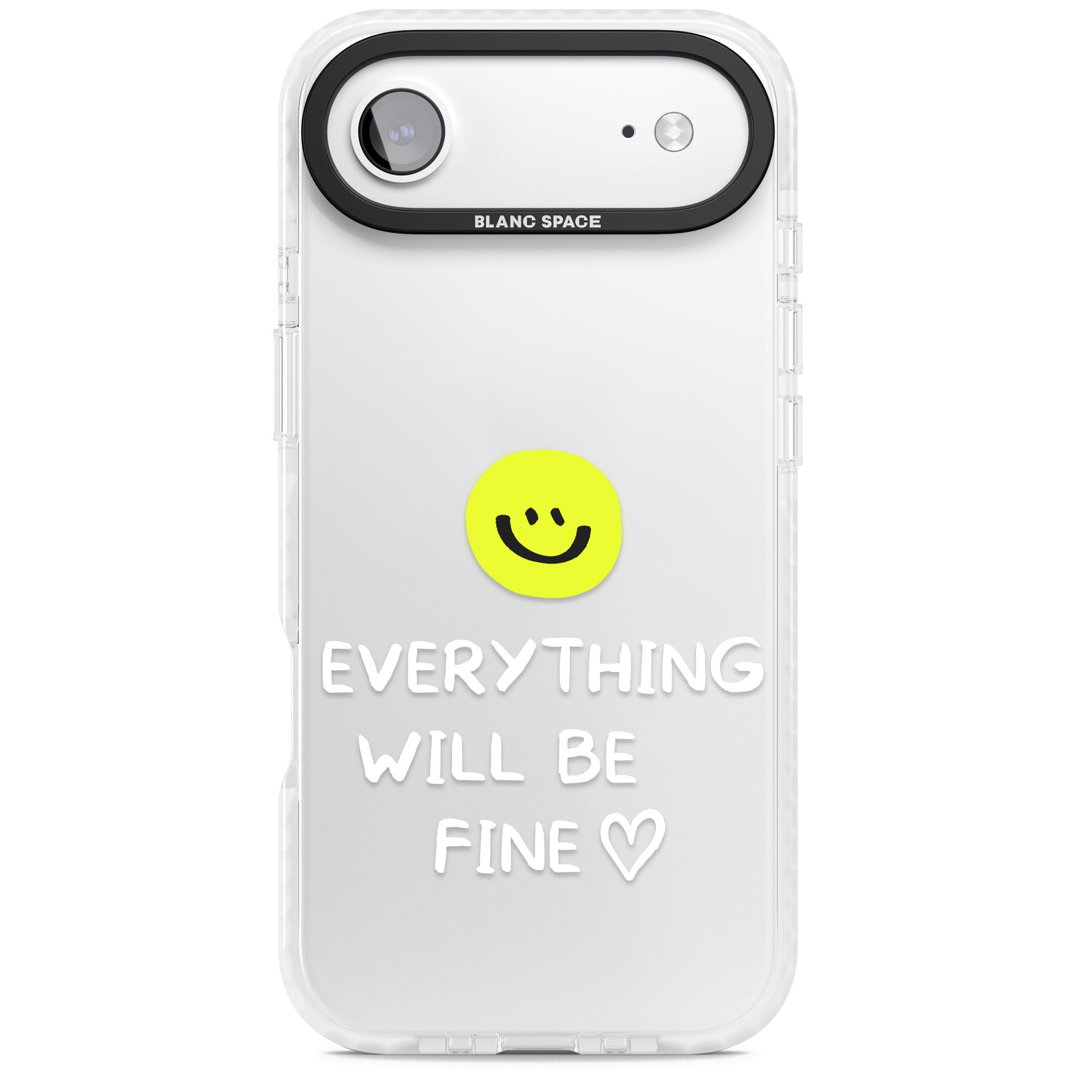 Everything Will Be Fine iPhone 17 Air Impact Clear Phone Case