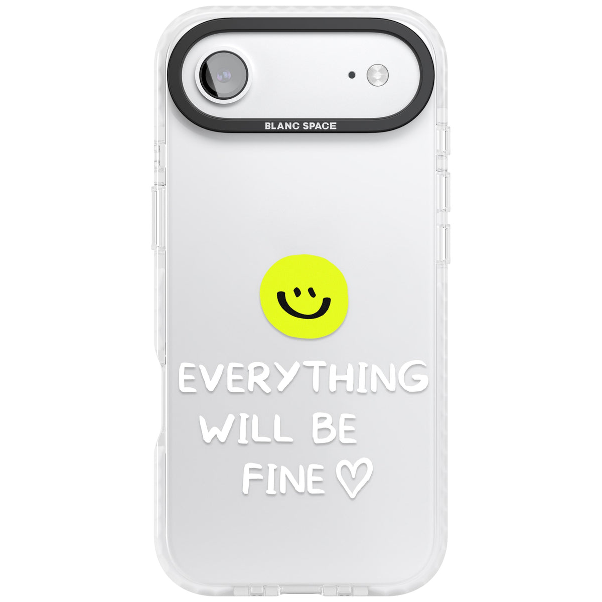 Everything Will Be Fine iPhone Air Impact Clear Phone Case front