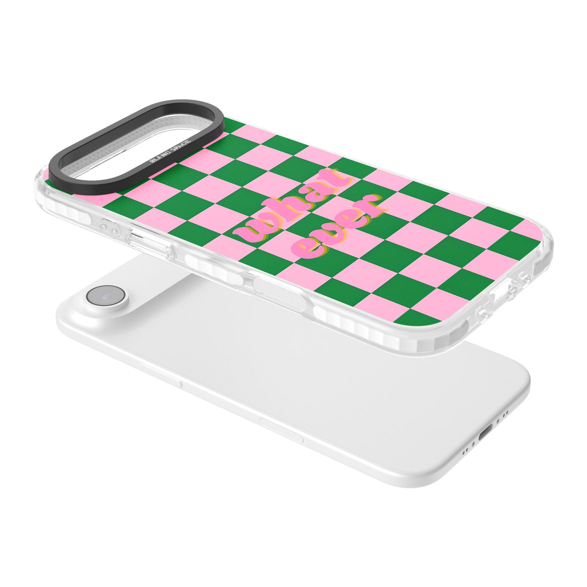 Whatever iPhone Air Impact Clear Phone Case angled