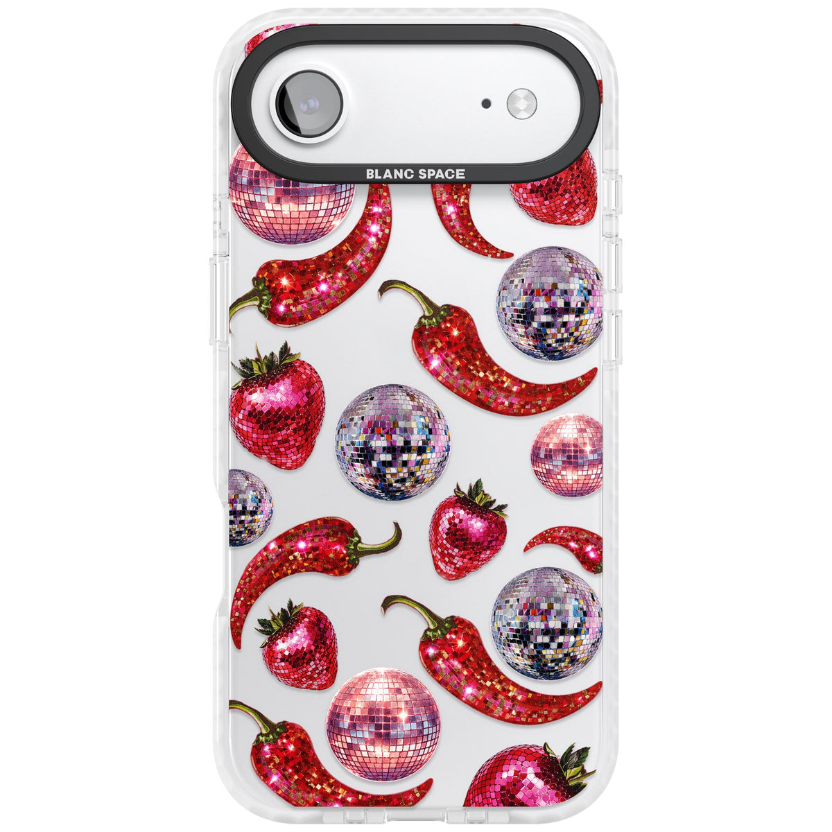 Spicy Disco iPhone Air Impact Clear Phone Case front