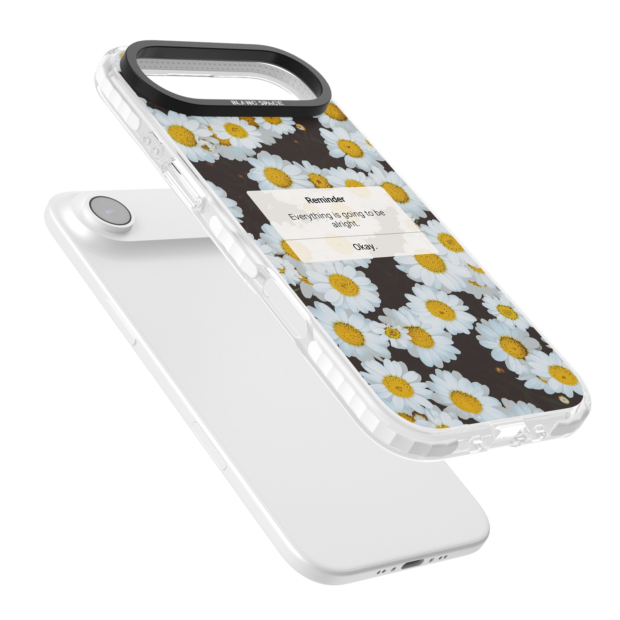 Daisy Reminder iPhone 17 Air Impact Clear Phone Case Colours
