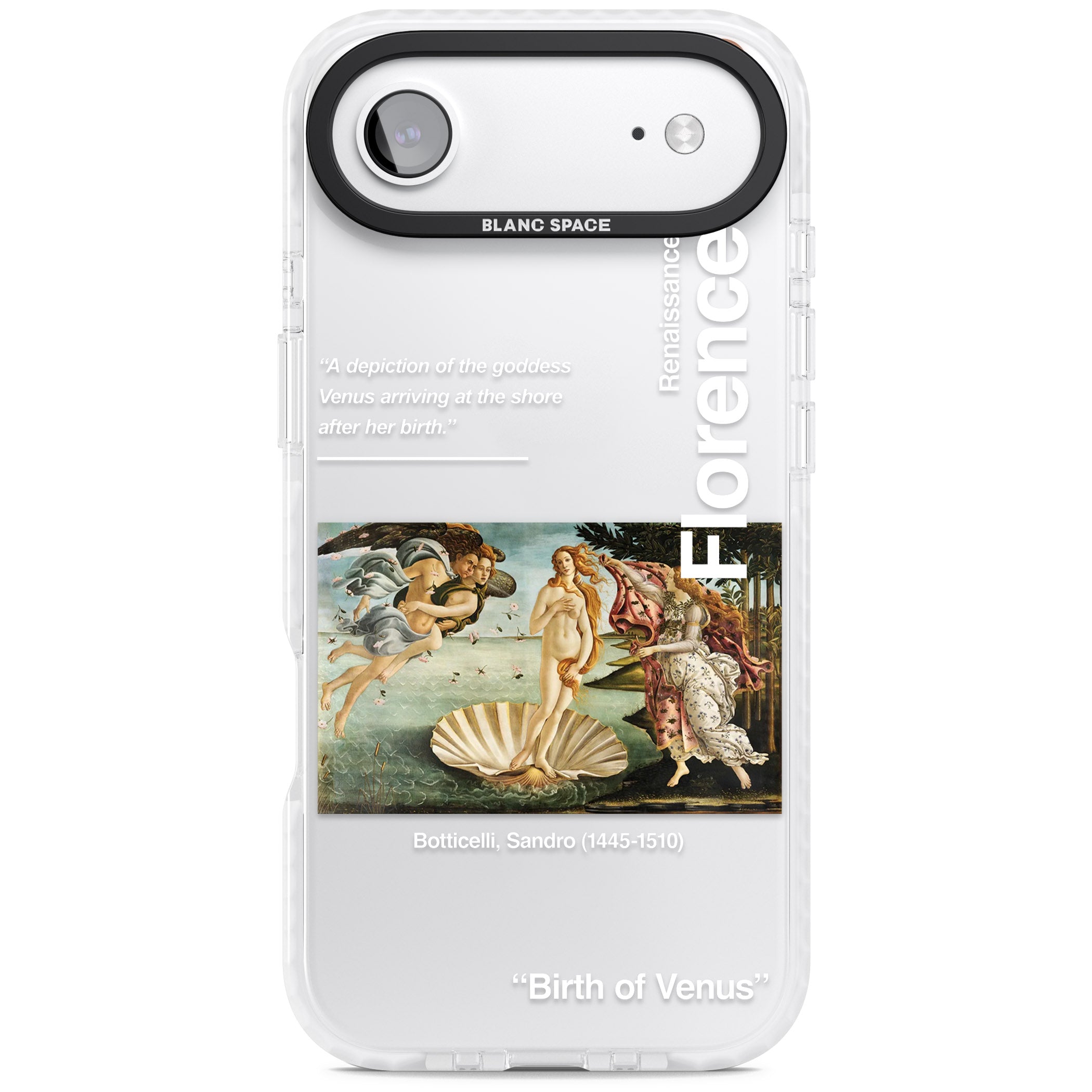 Birth Of Venus iPhone 17 Air Impact Clear Phone Case