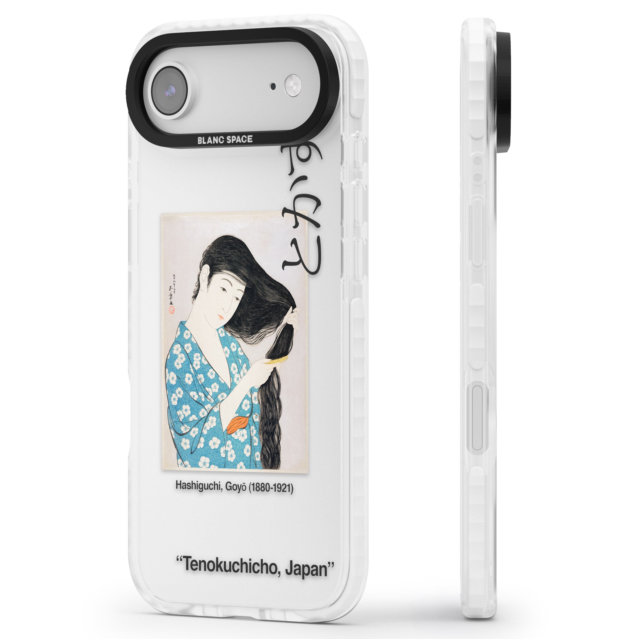 Goyo Hashiguchi iPhone 17 Air Impact Clear Phone Case Side Profile