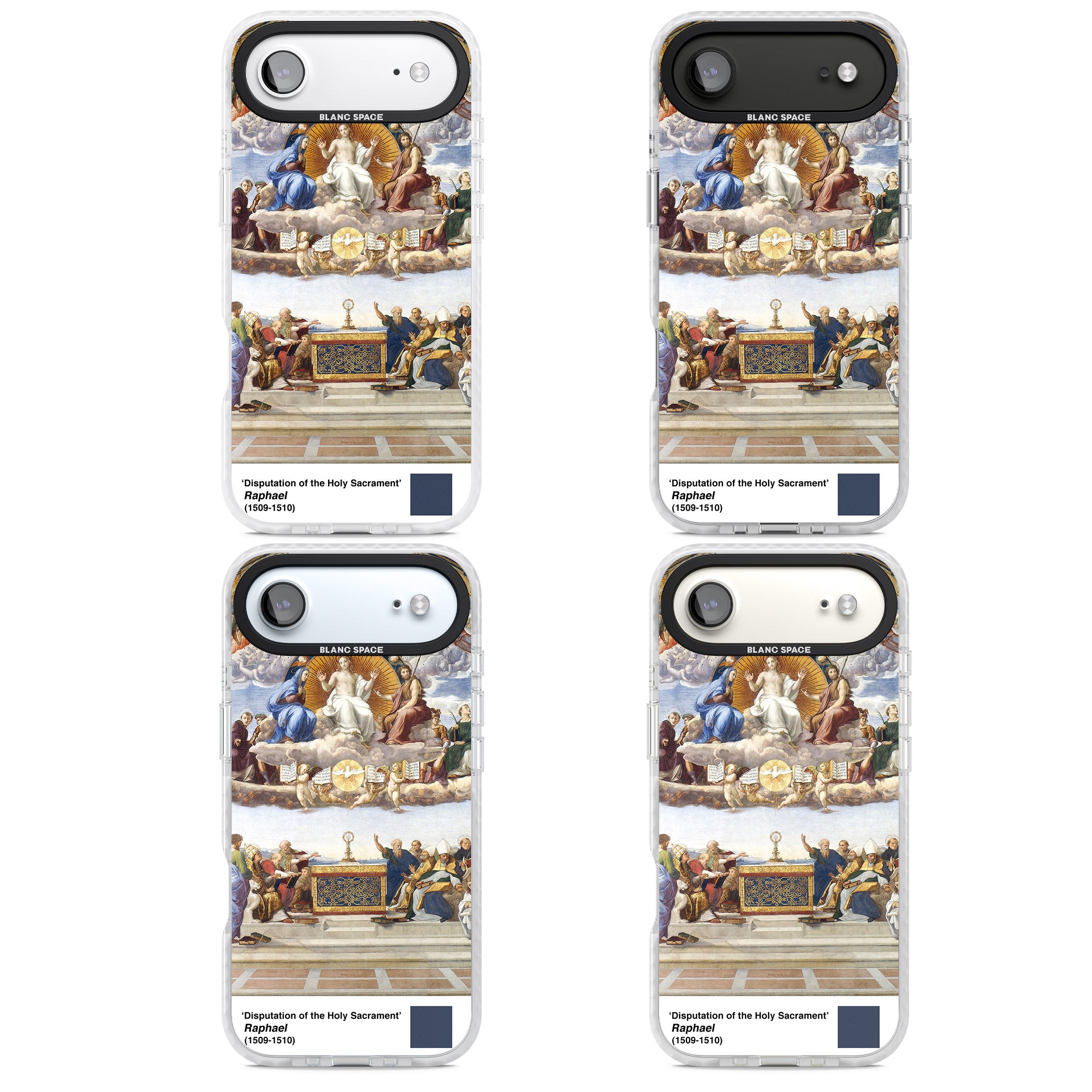 Disputation Of The Holy Sacrament iPhone 17 Air Impact Clear Phone Case APT Impact Protection