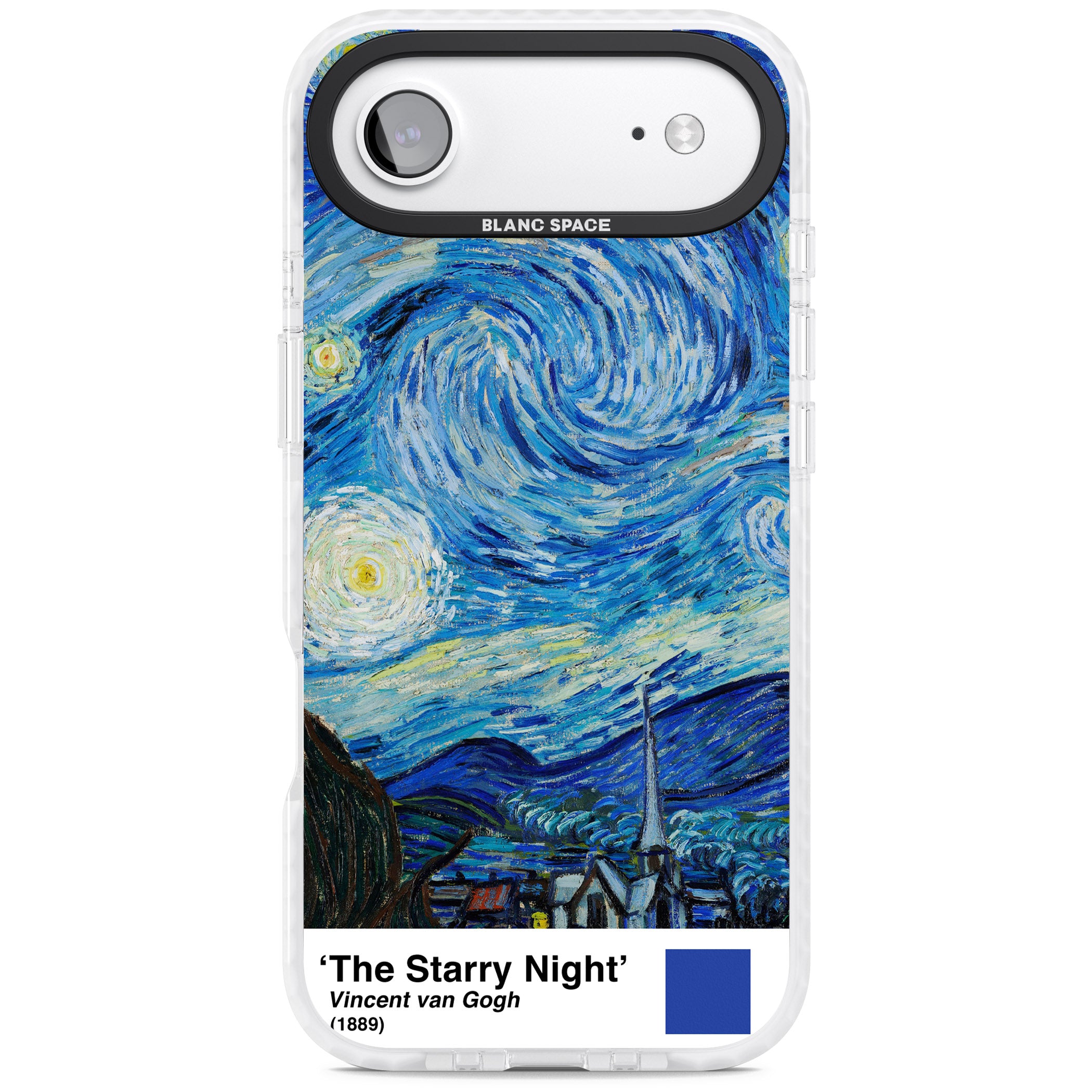 The Starry Night iPhone 17 Air Impact Clear Phone Case