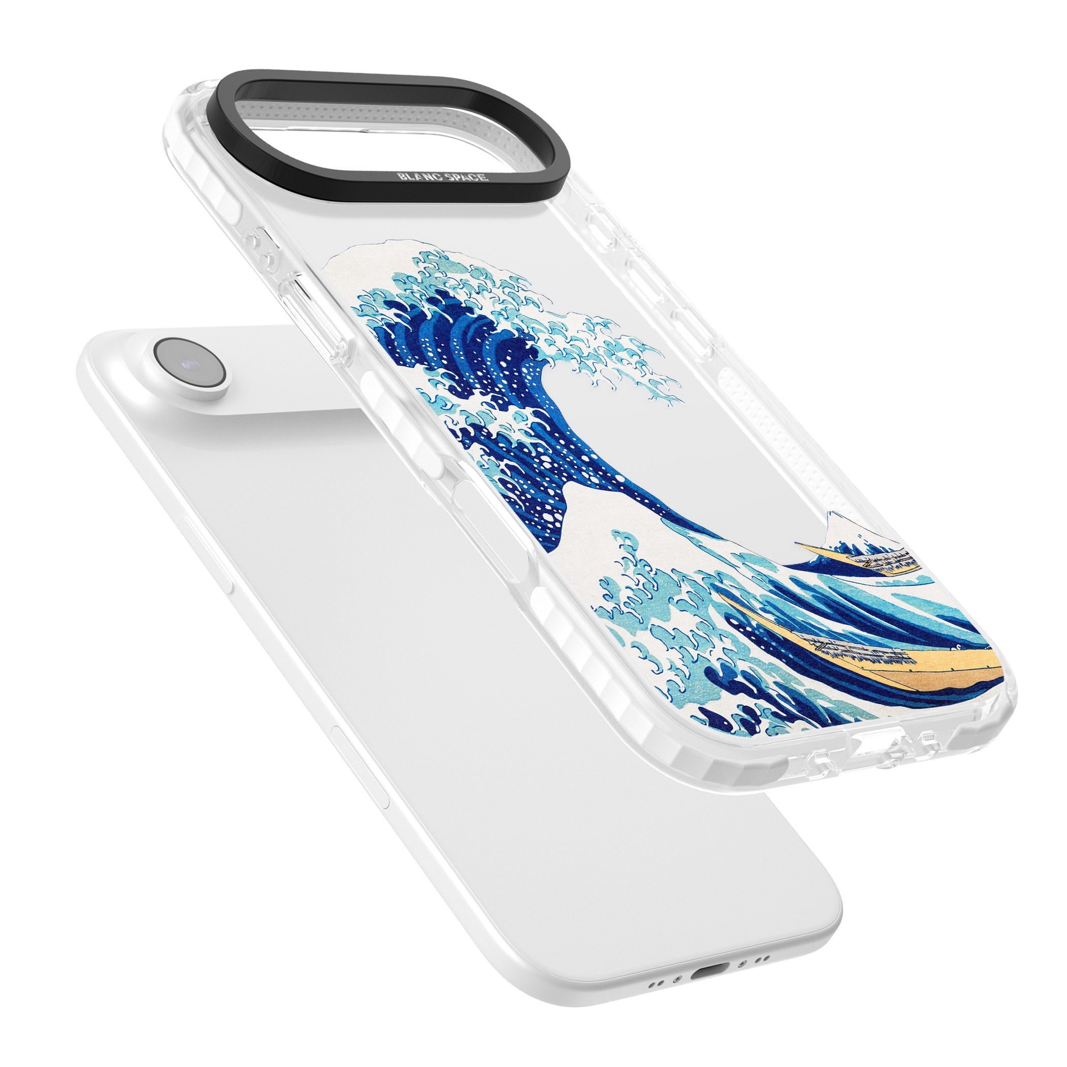 The Great Wave Of Kanagawa iPhone 17 Air Impact Clear Phone Case Colours
